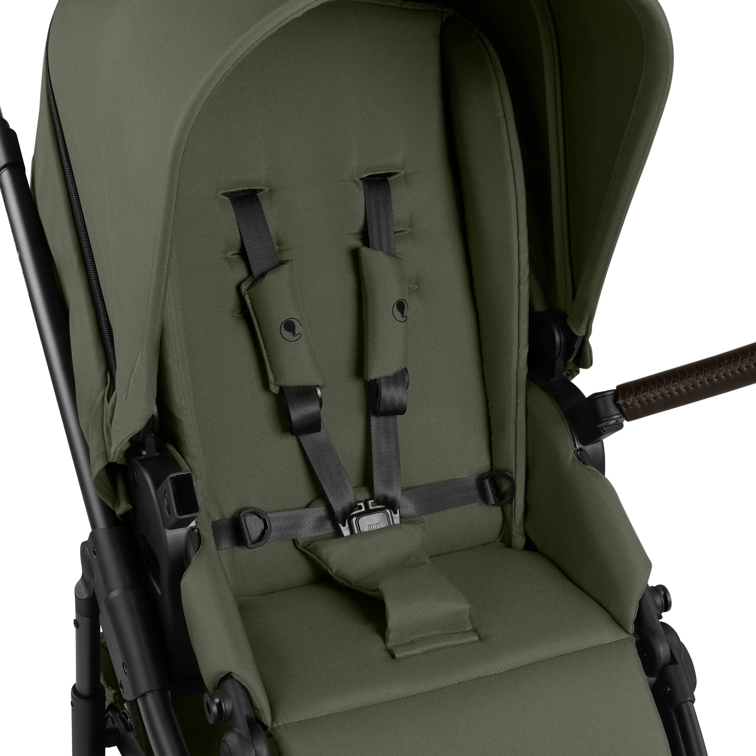 Ensemble poussette 3en1 Salsa Core avec siège auto pour bébé Calla à fonction allongée - Olive