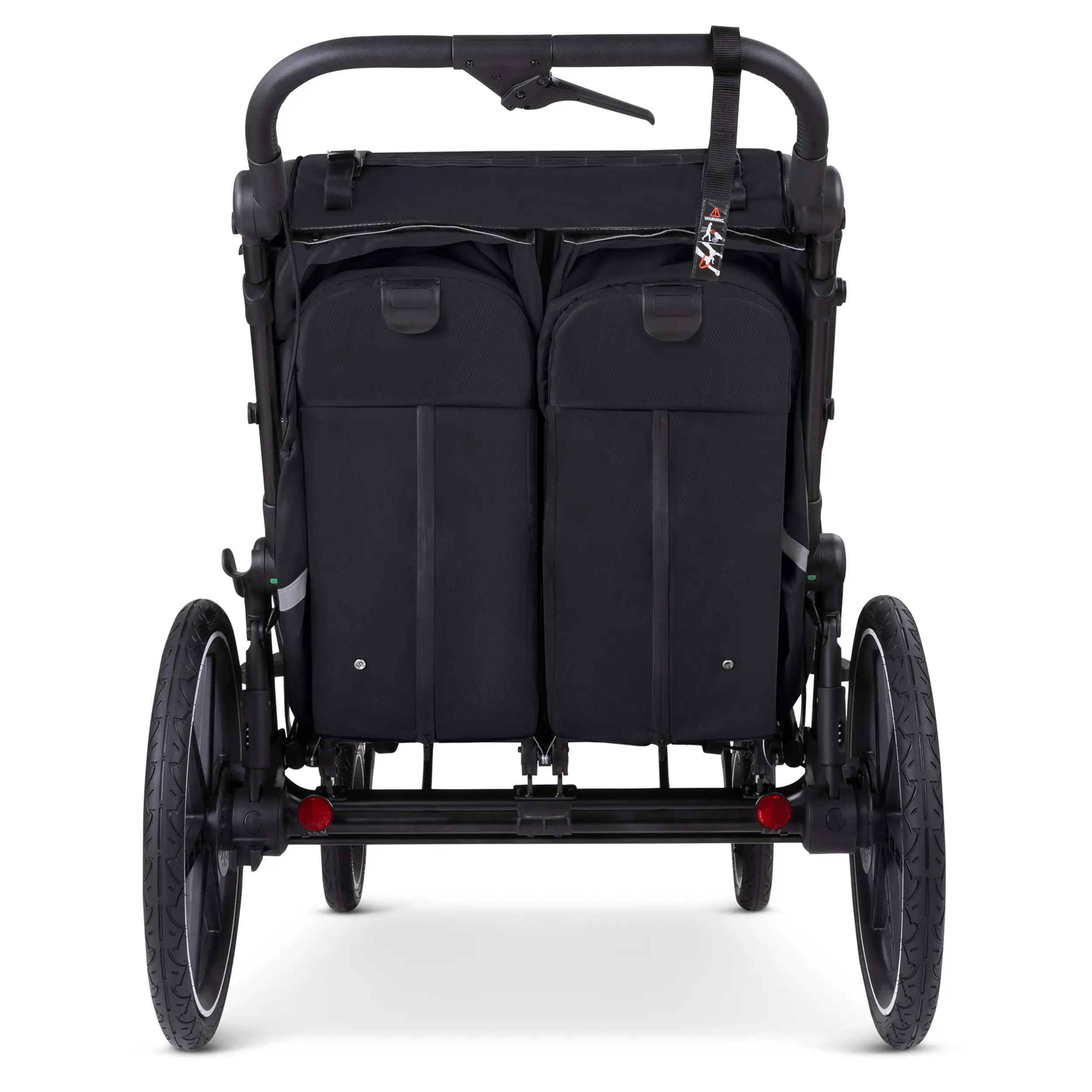 Remorque à vélo Tour avec 2 sièges confort et roues gonflables - Ink