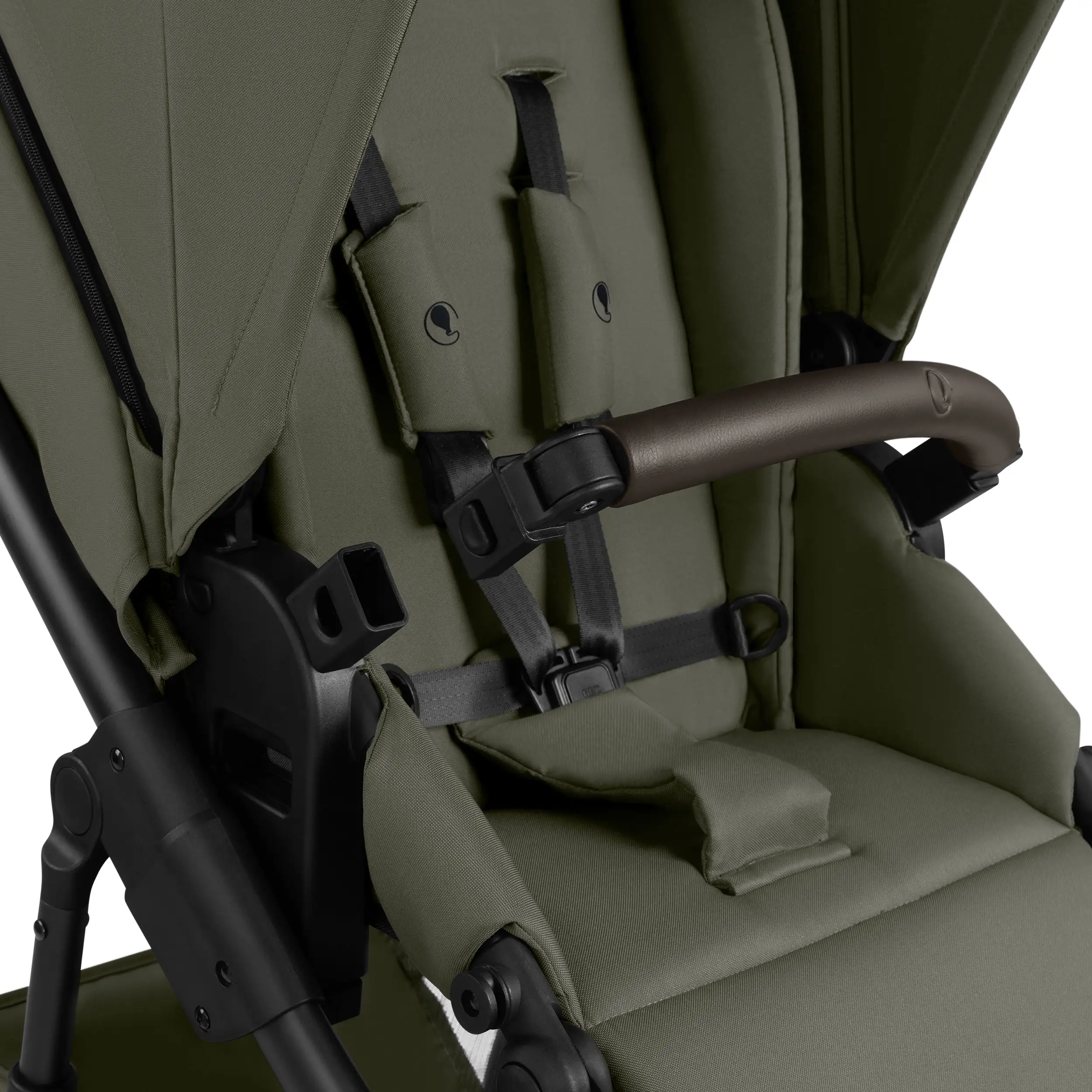 Ensemble poussette 3en1 Salsa Core avec coque auto inclinable Calla - Olive