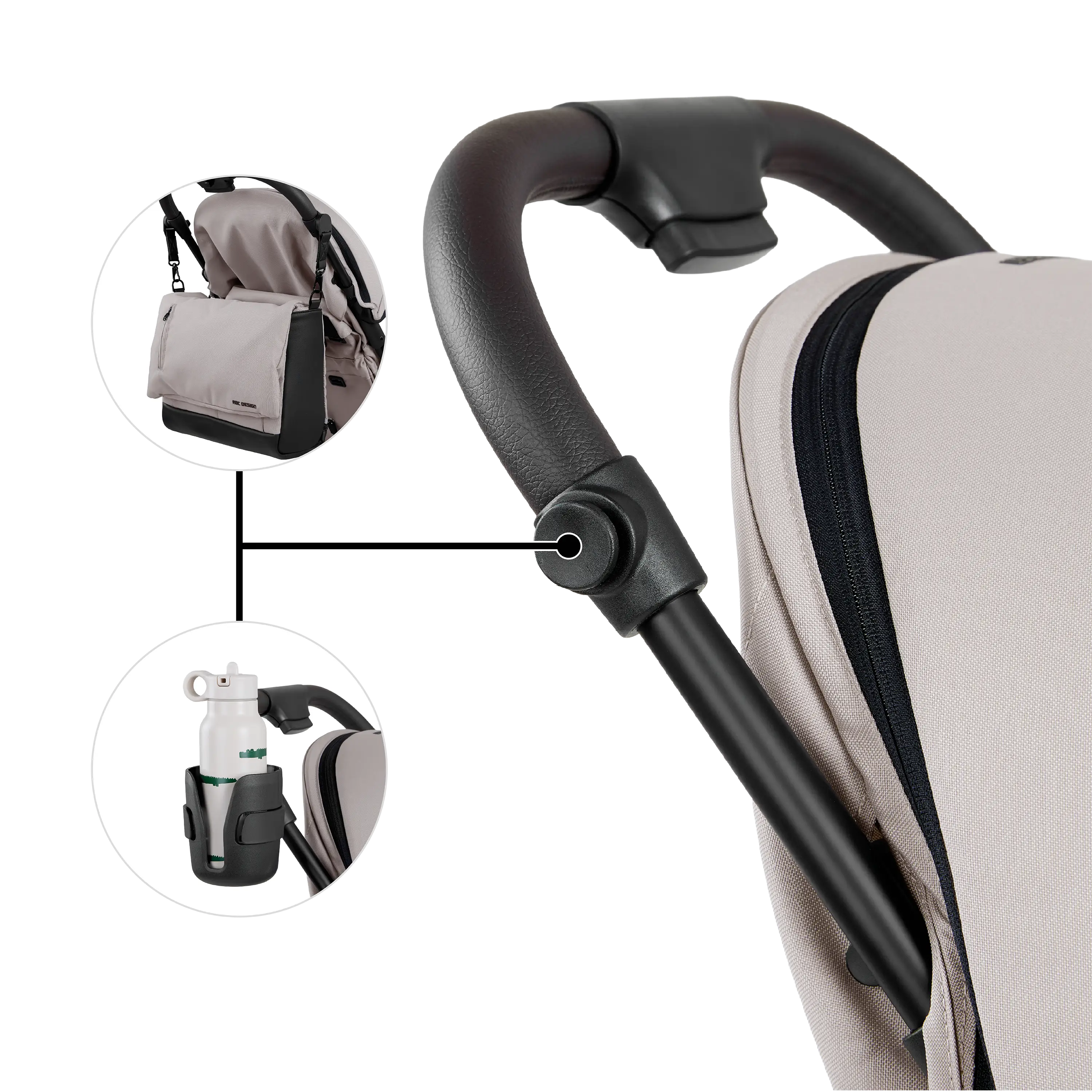 Les accessoires toujours à portée de main