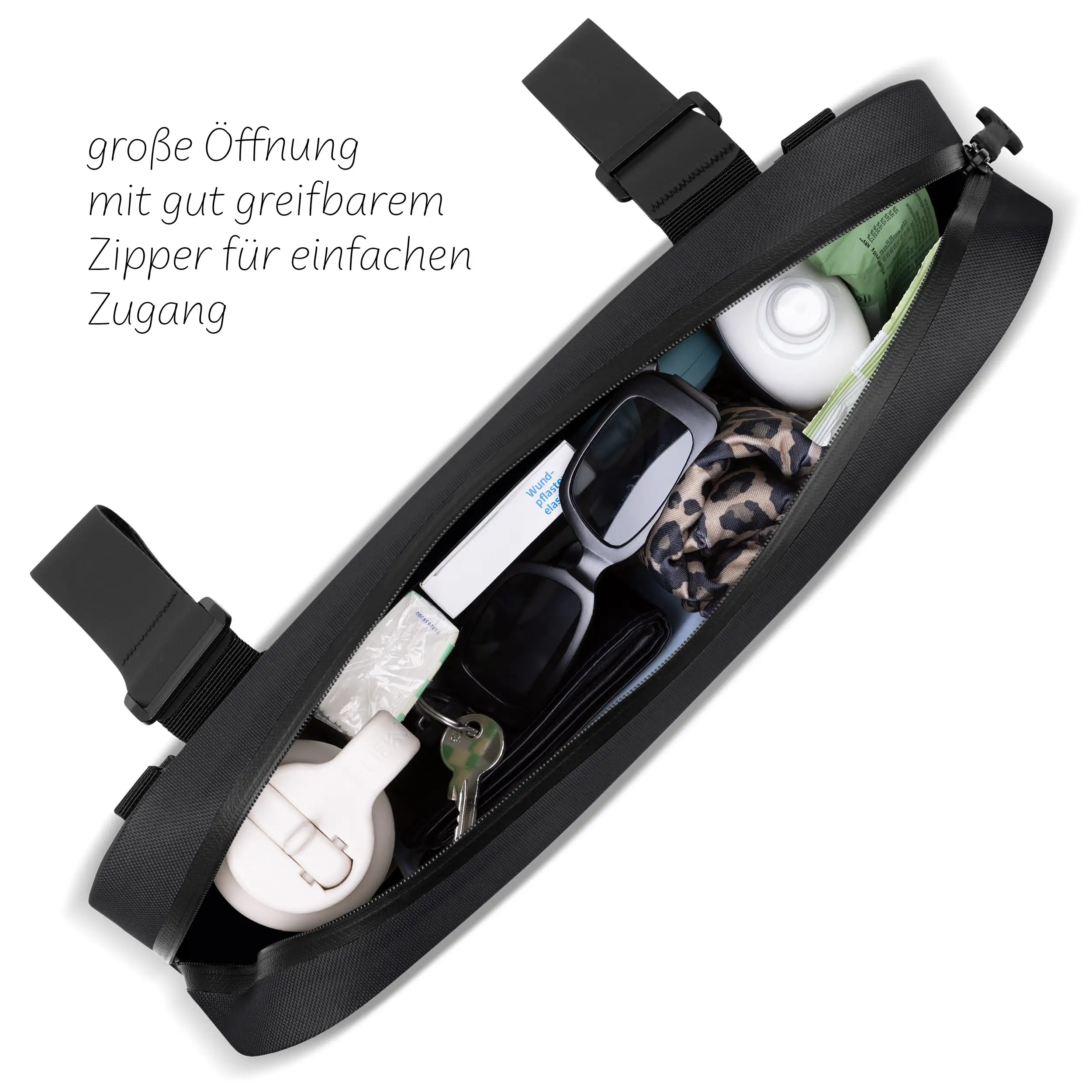 Sacoche de selle Genève 4,5L pour poussette, vélo & quotidien - Ink