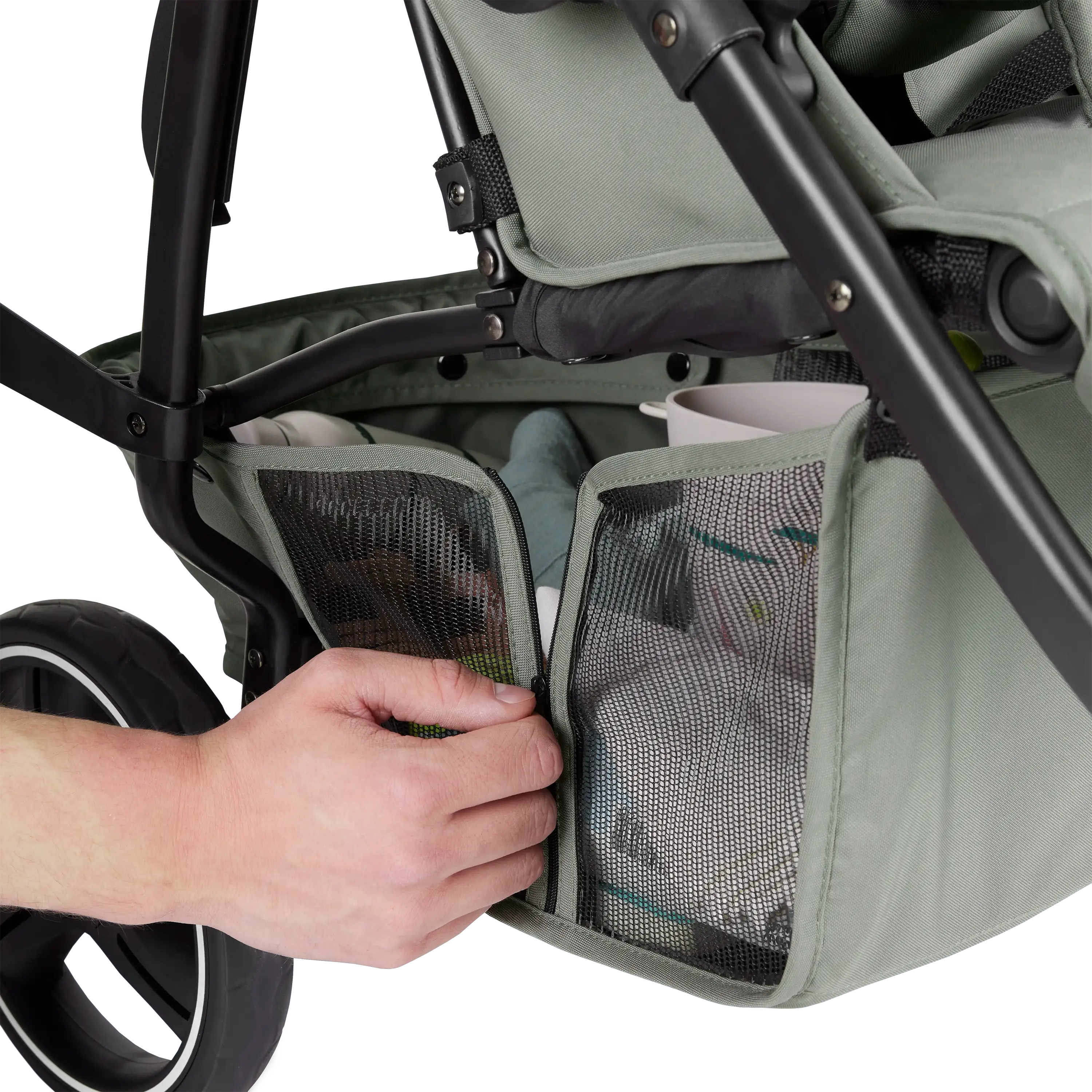 Doublement pratique : deux paniers à provisions