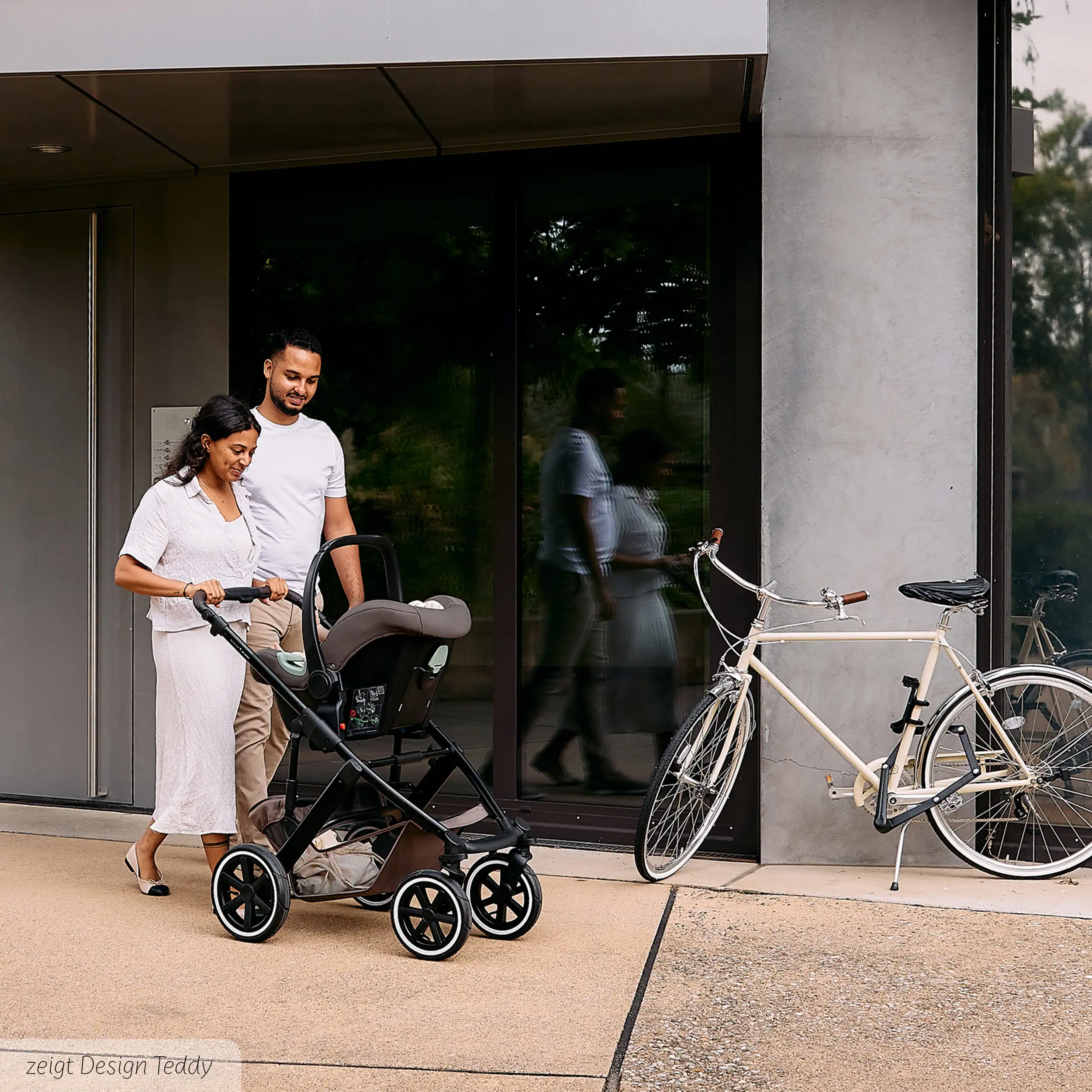 Ensemble poussette 3 en 1 Salsa 5 Air avec siège auto pour bébé - Maroon
