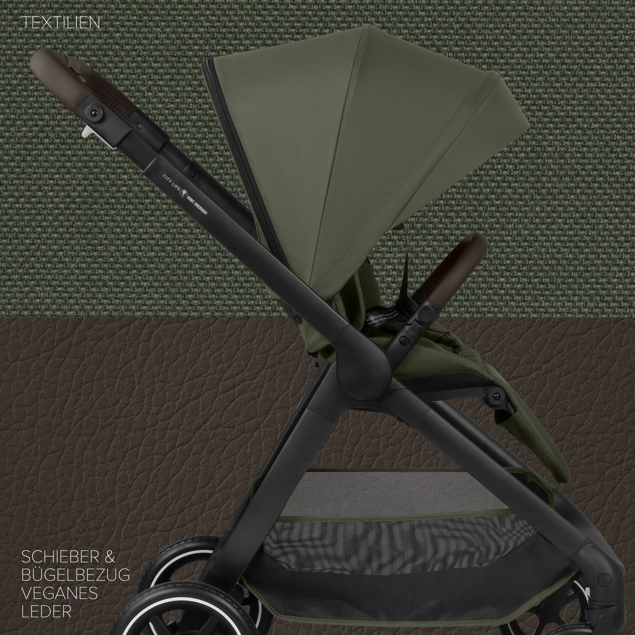 Poussette de sport City Life - Avocado