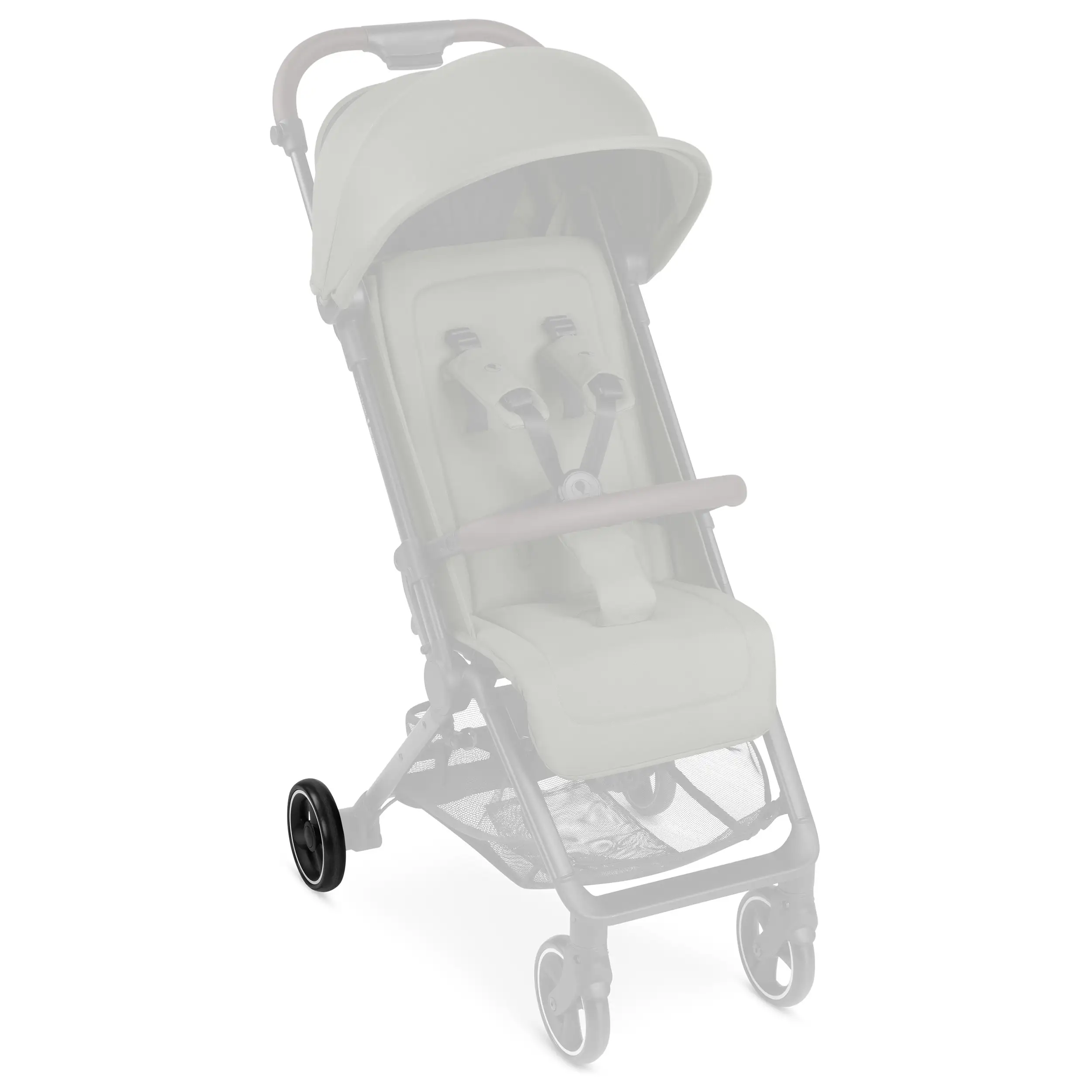 Roue arrière pour Ping 3 Travel / Ping Two - EVA Black / White Wall