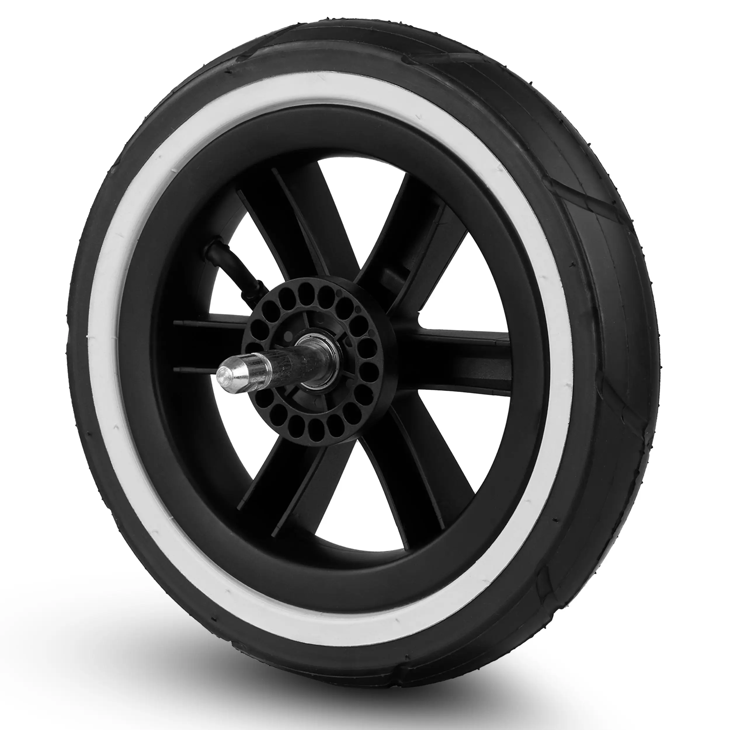 Roue arrière pour Avus 2 Air / Avus Air - roues gonflables Black / White Wall