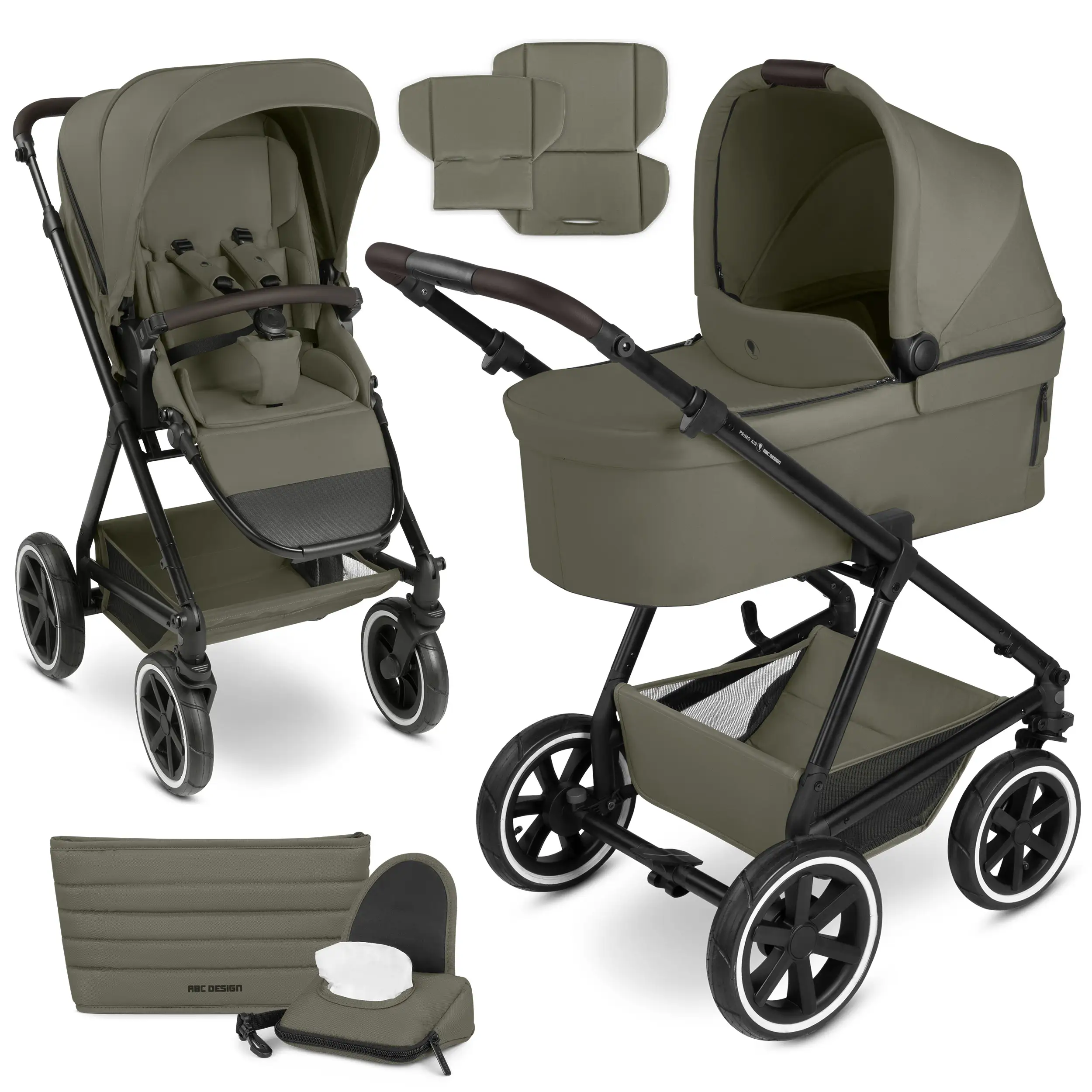 Poussette combinée Primo Air - Wheat