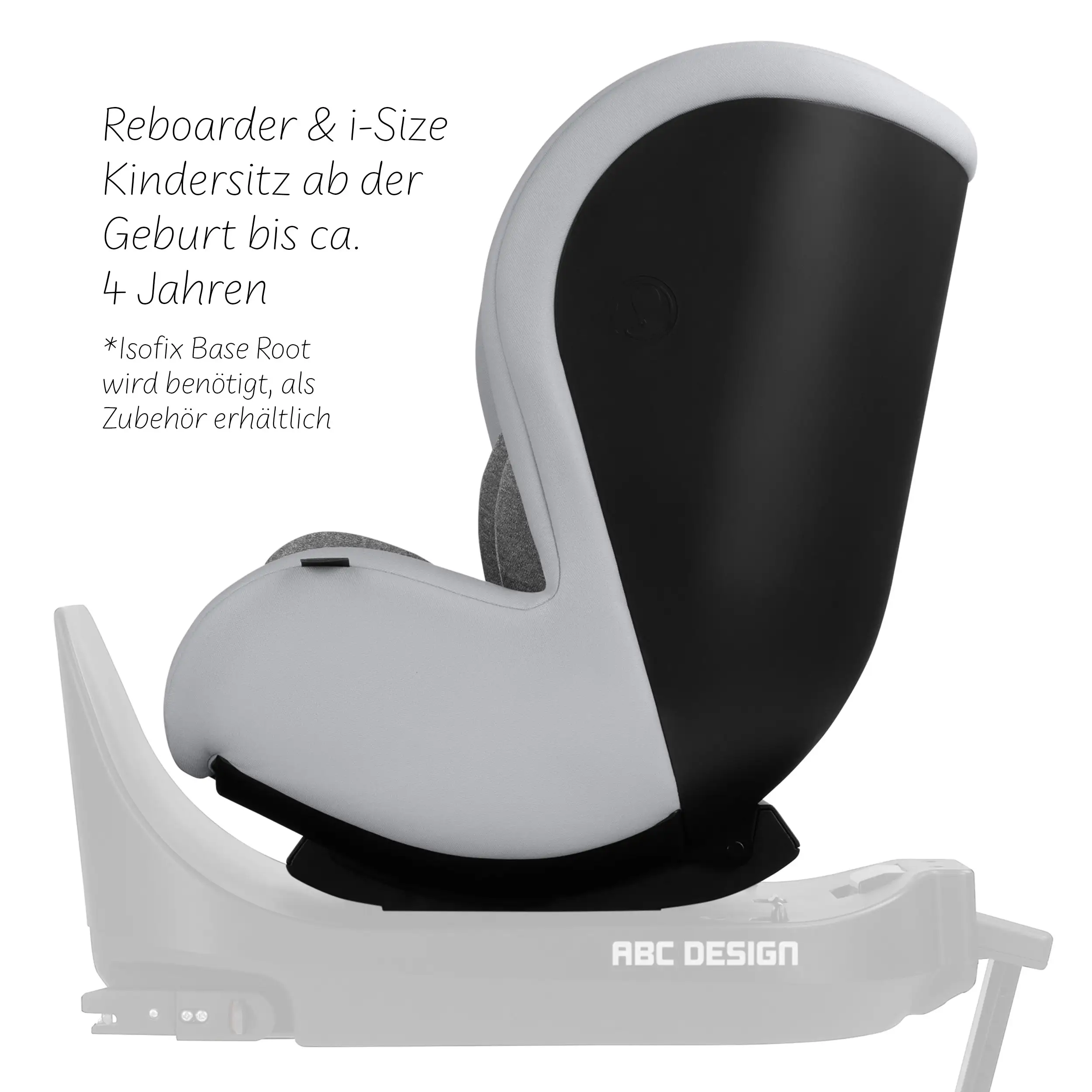 Siège auto Reboard Lily i-Size (de la naissance à 4 ans) - Pearl