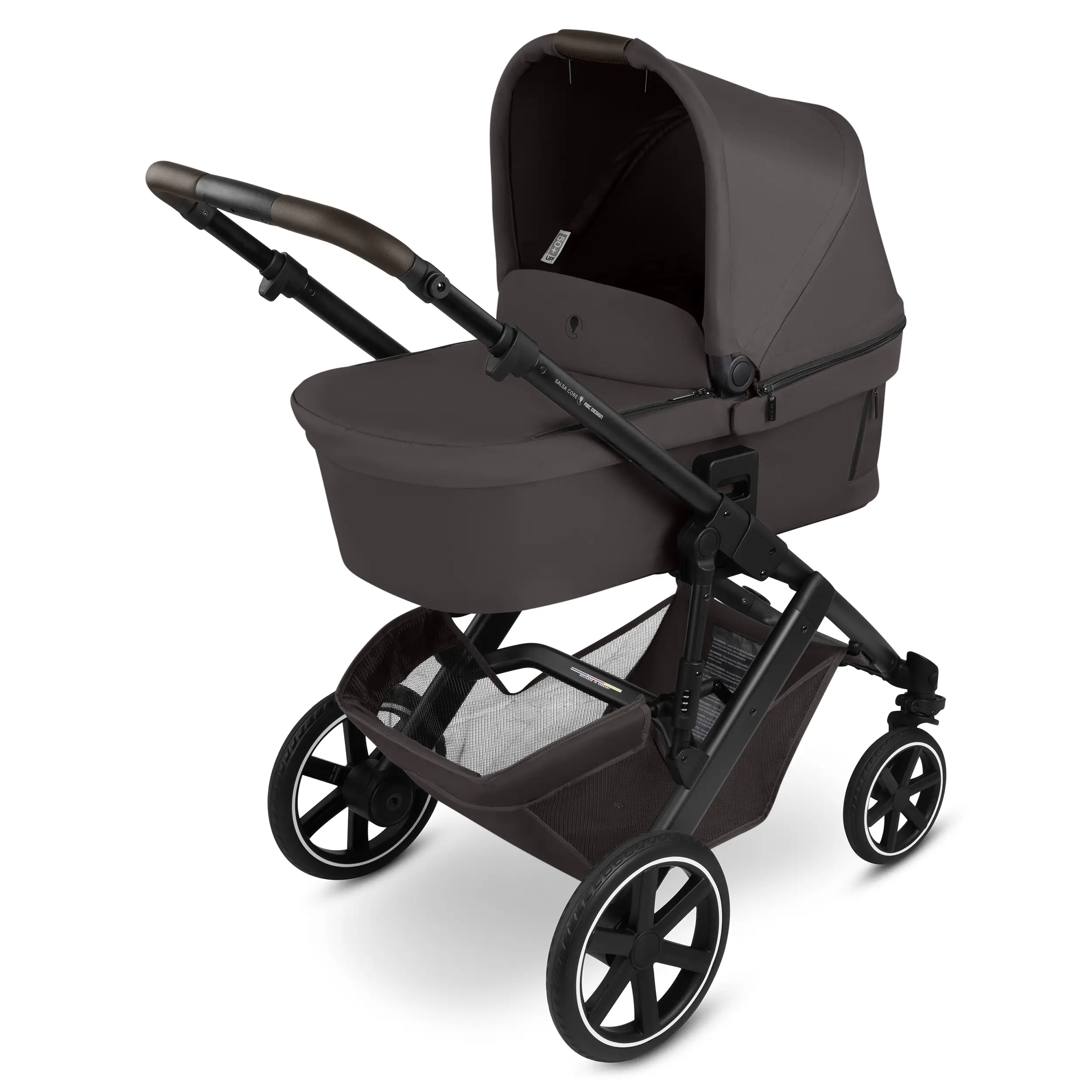 Ensemble poussette 3en1 Salsa Core avec siège auto pour bébé Calla à fonction allongée - Falcon