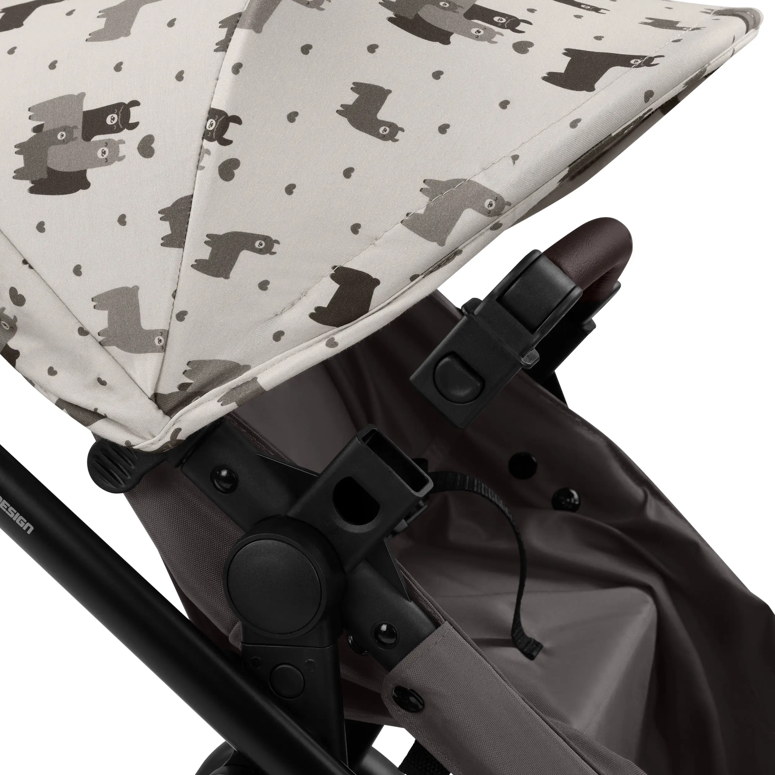 Poussette de poupée Migno - Marron