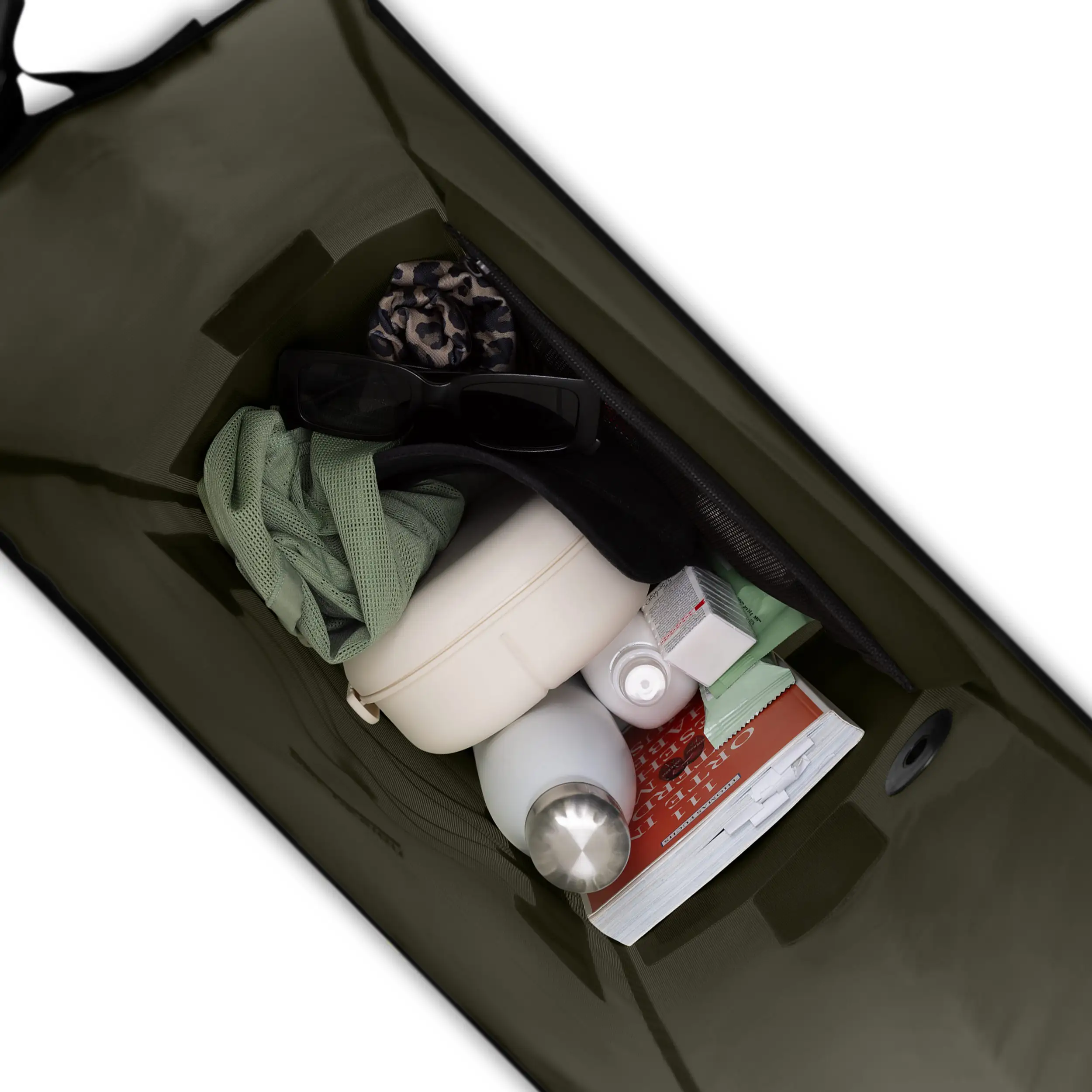 Sacoche de selle Sion 20L pour poussette remorque à vélo & quotidien - Avocado