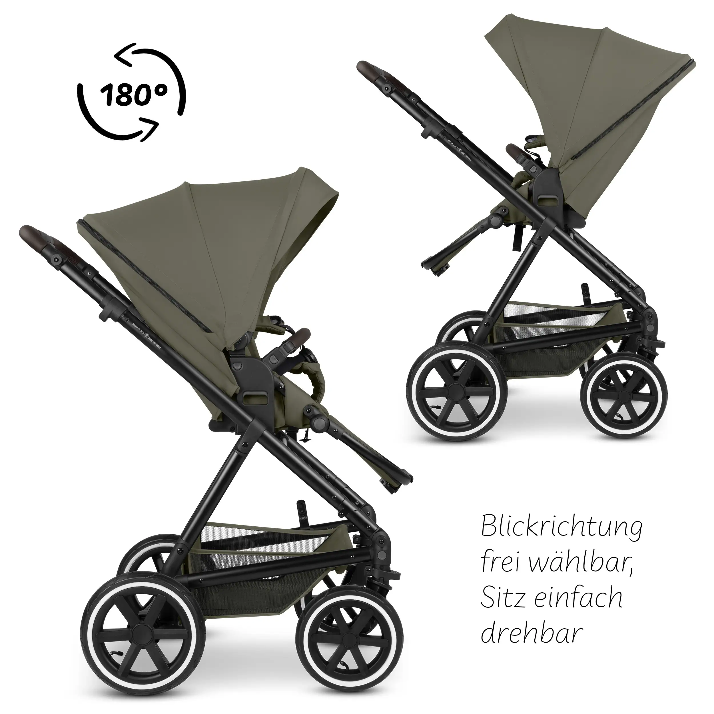 Poussette combinée Primo Air - Wheat