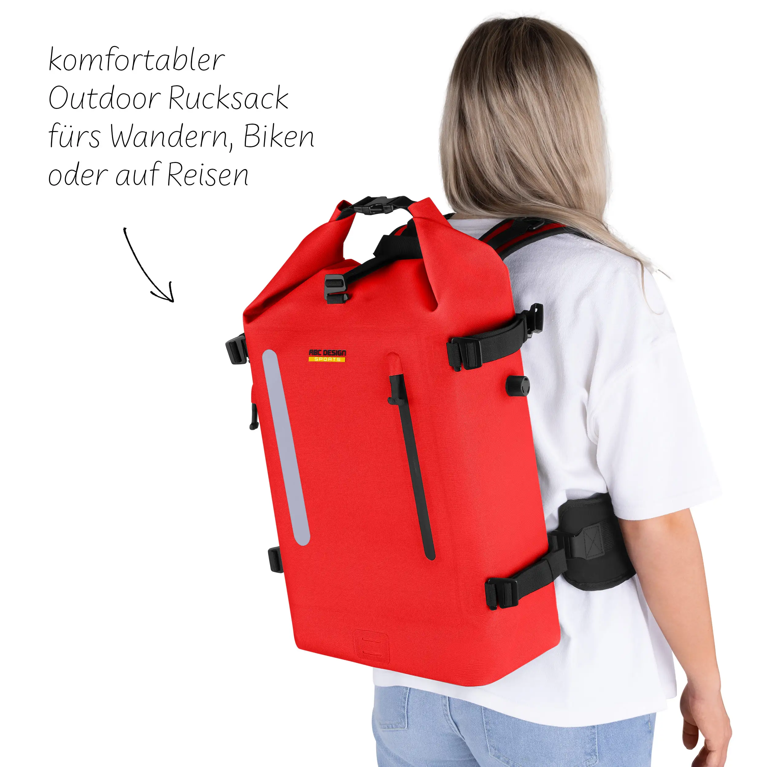 Sac à dos Outdoor Solothurn 22L pour le quotidien et l'aventure - Mango