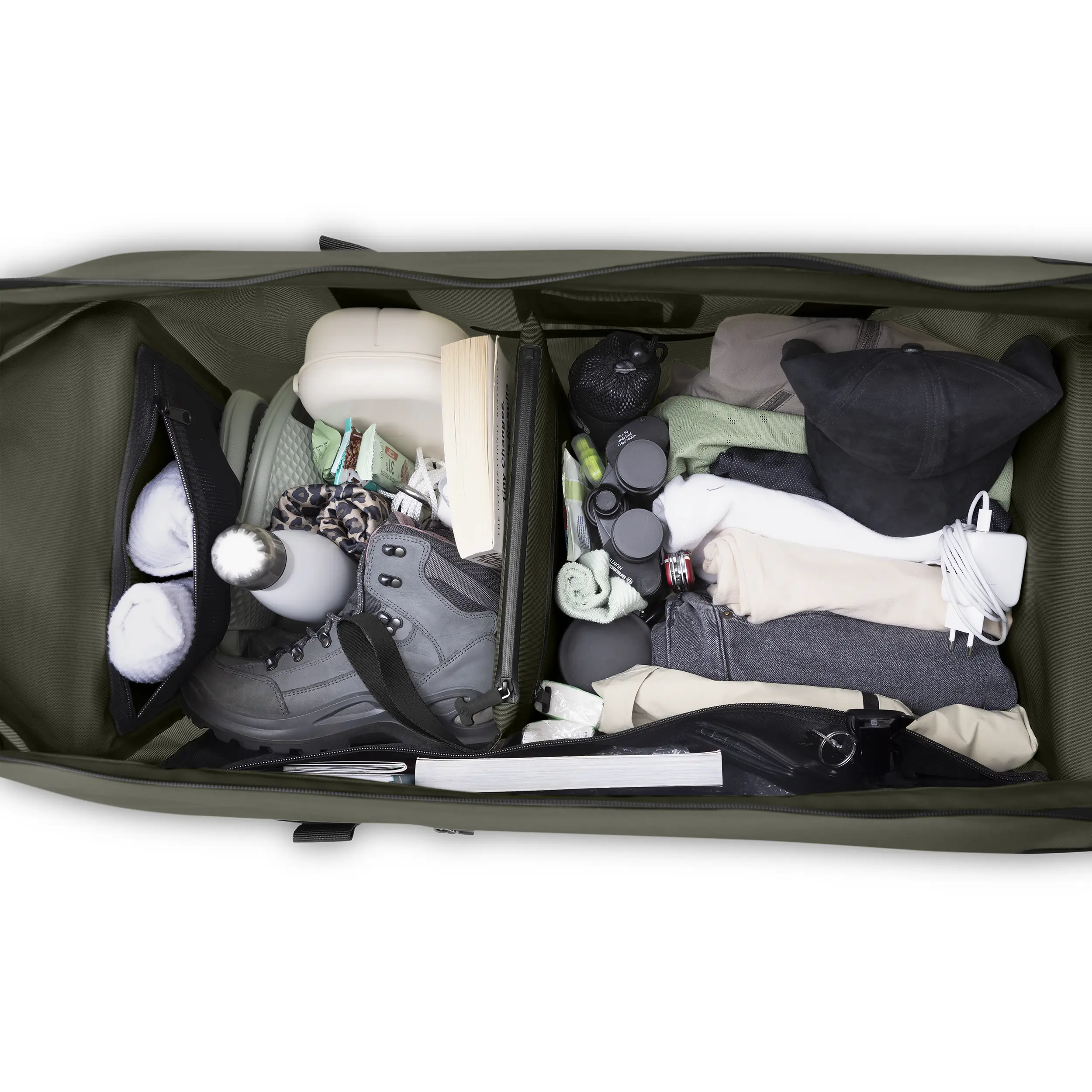 Sac de voyage Locarno 60L pour le quotidien, les voyages & l'utilisation professionnelle - Avocado