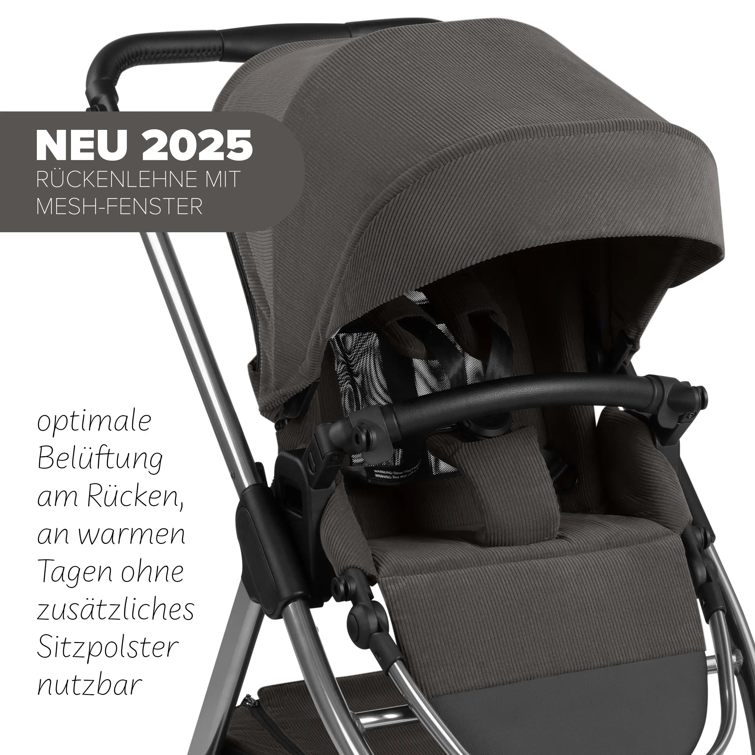 Ensemble poussette 3en1 Samba 2 - Almond