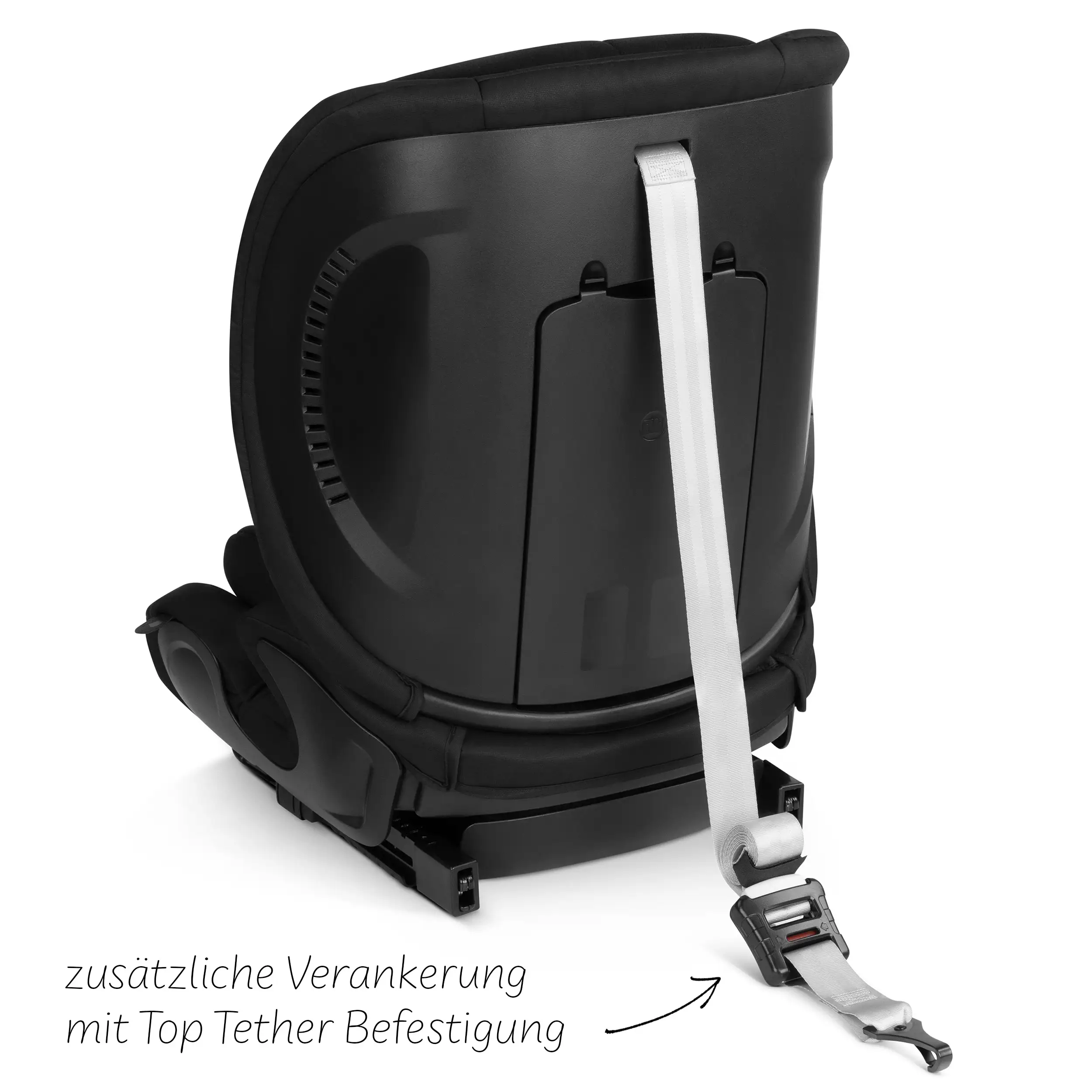 Siège auto Aspen 2 Fix i-Size (de 15 mois à 12 ans) - Black