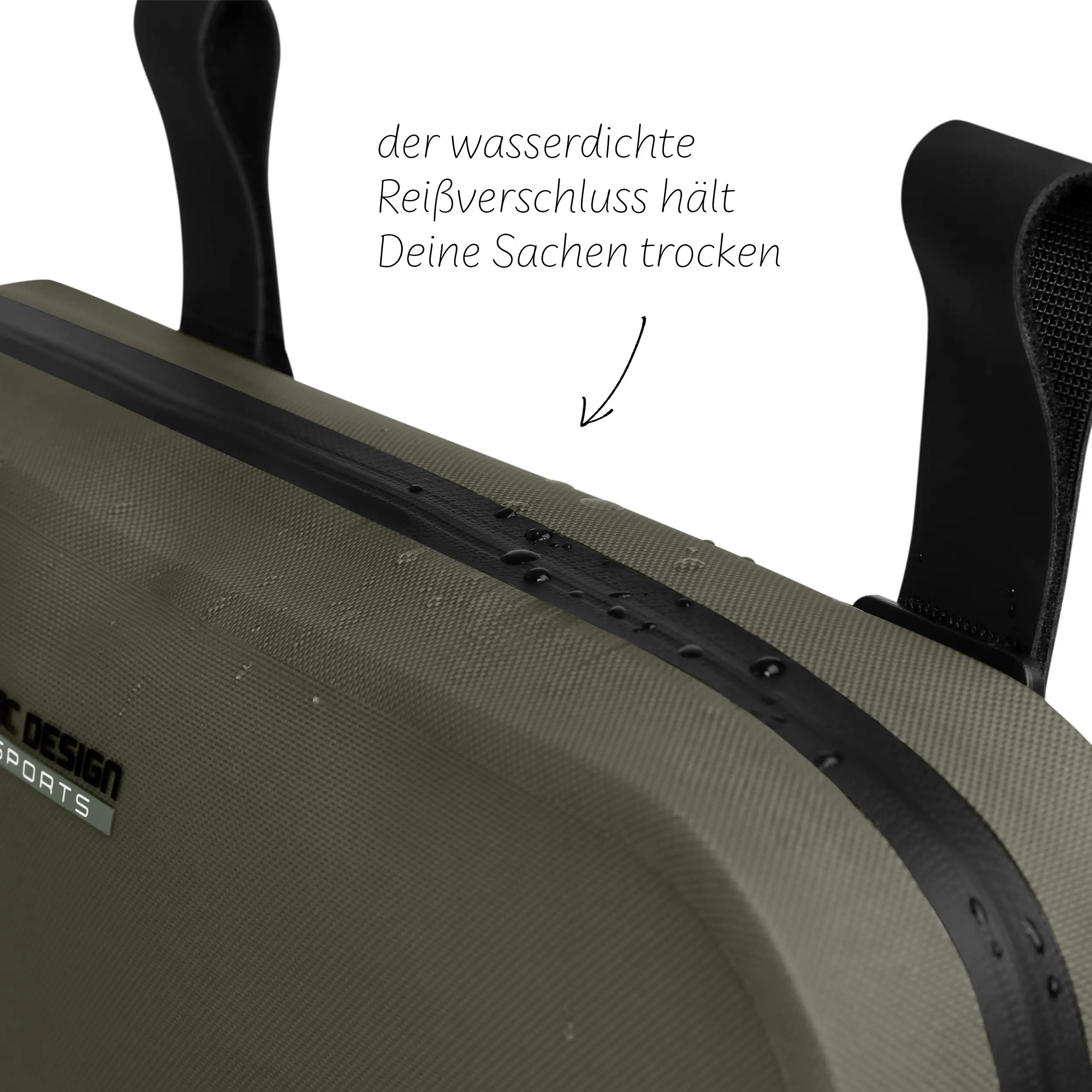 Sacoche de selle Genève 4,5L pour poussette, vélo & quotidien - Avocado