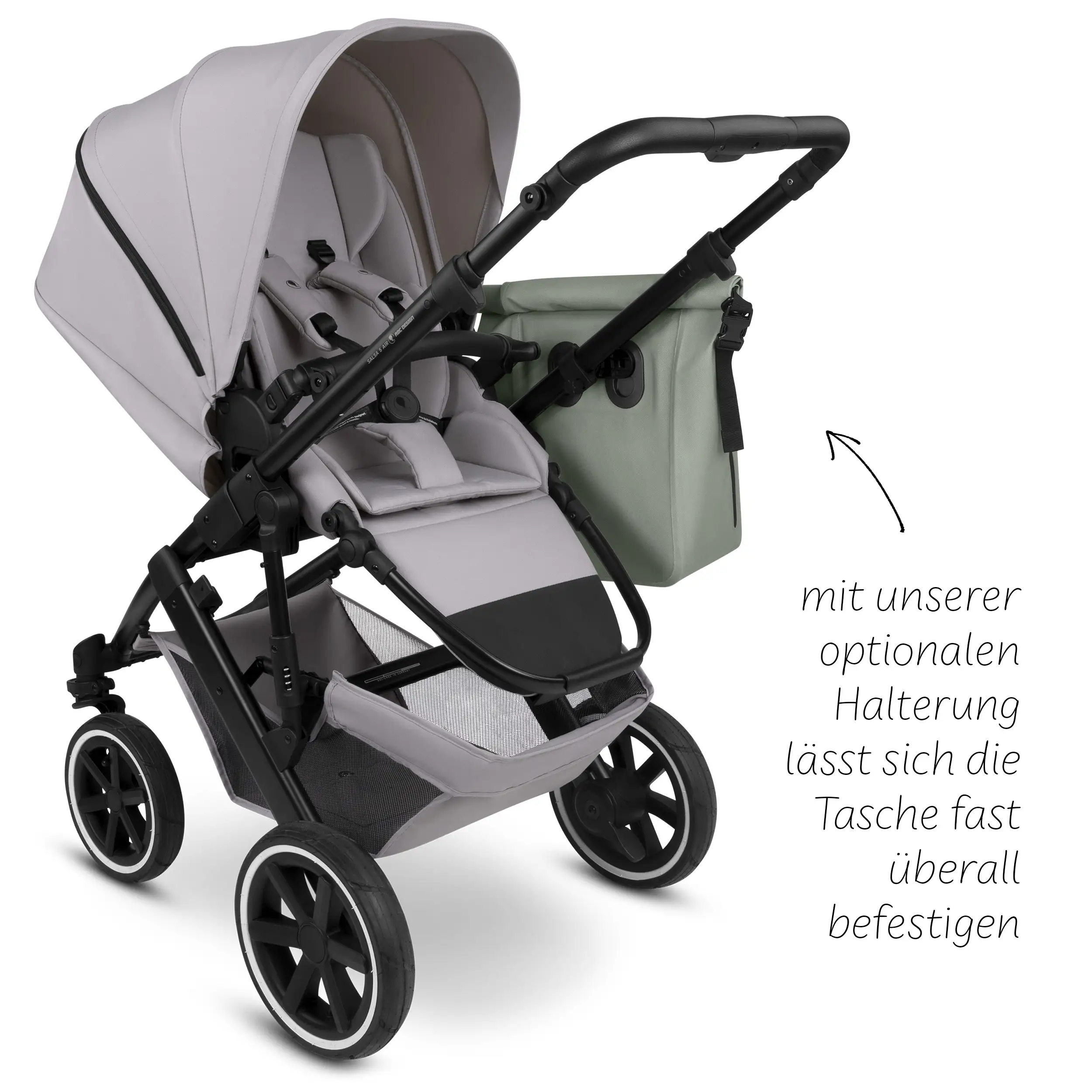 Sacoche de selle Sion 20L pour poussette remorque à vélo & quotidien - Pine