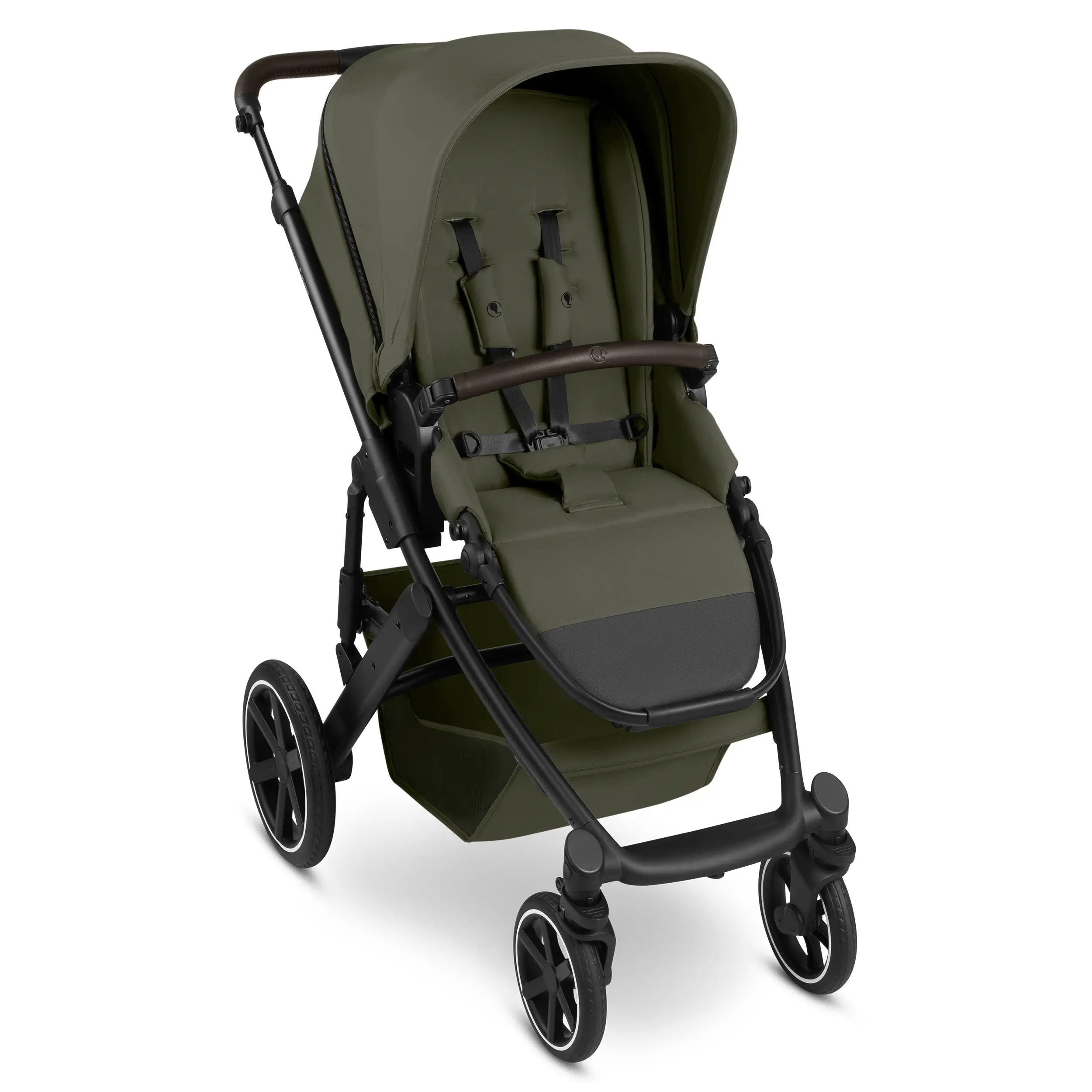 Ensemble poussette 3en1 Salsa Core avec siège auto pour bébé Calla à fonction allongée - Olive