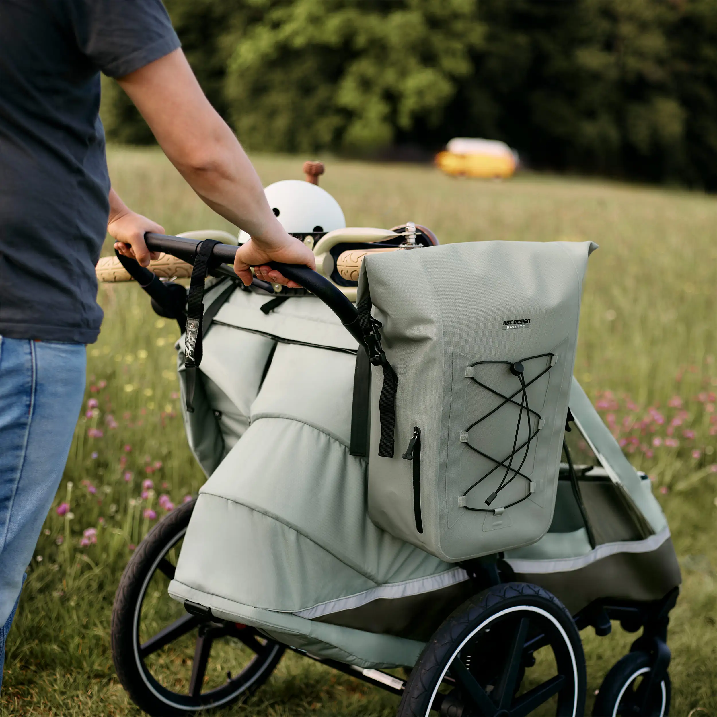 Sacoche de selle Sion 20L pour poussette remorque à vélo & quotidien - Pine