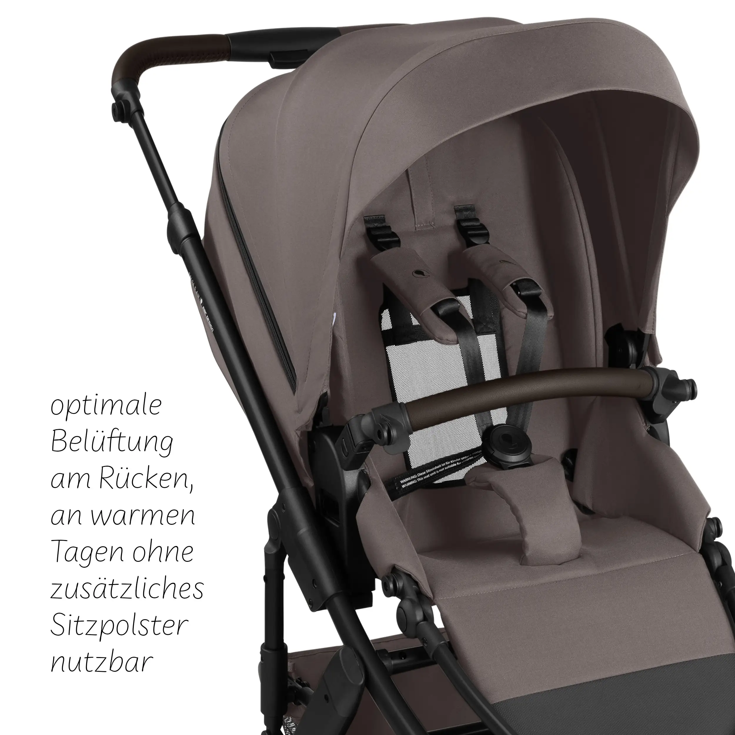 Ensemble poussette 3 en 1 Salsa 5 Air avec siège auto pour bébé - Maroon