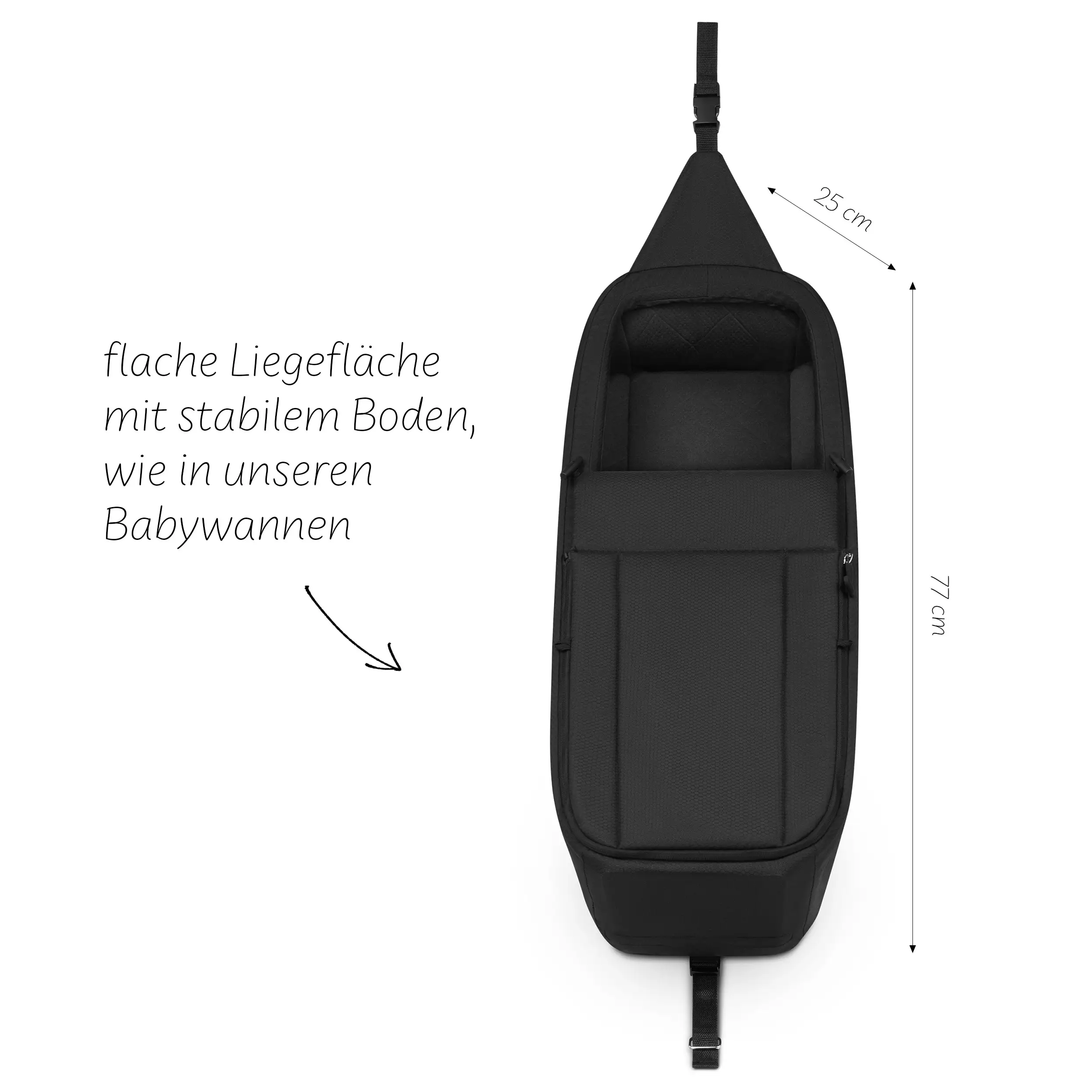 Insert nouveau-né pour remorque à vélo Tour - Ink