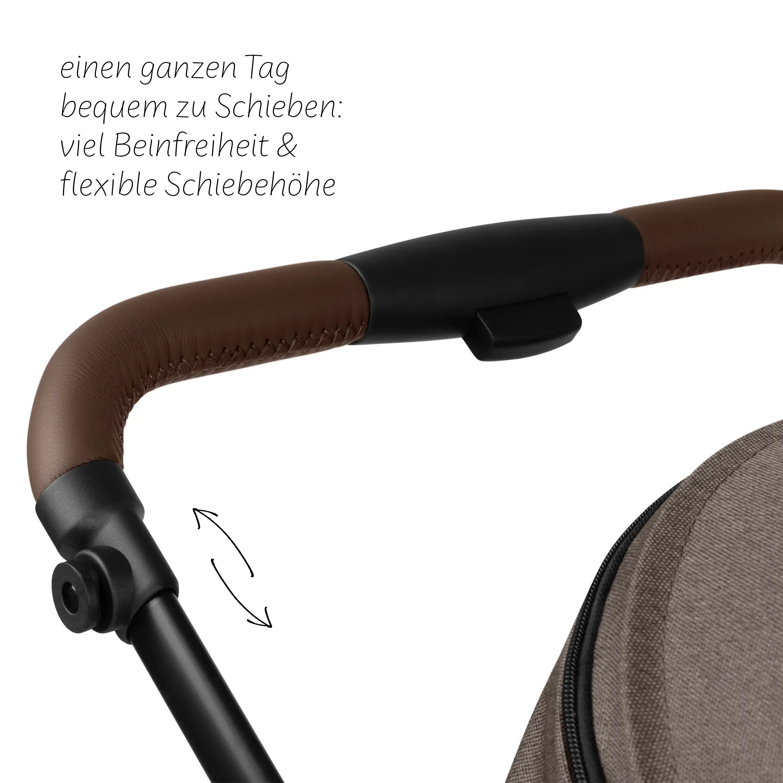 Ensemble poussette 3 en 1 Salsa 5 Air avec siège auto pour bébé Maxi Cosi Pebble 360 Pro 2 - Nature