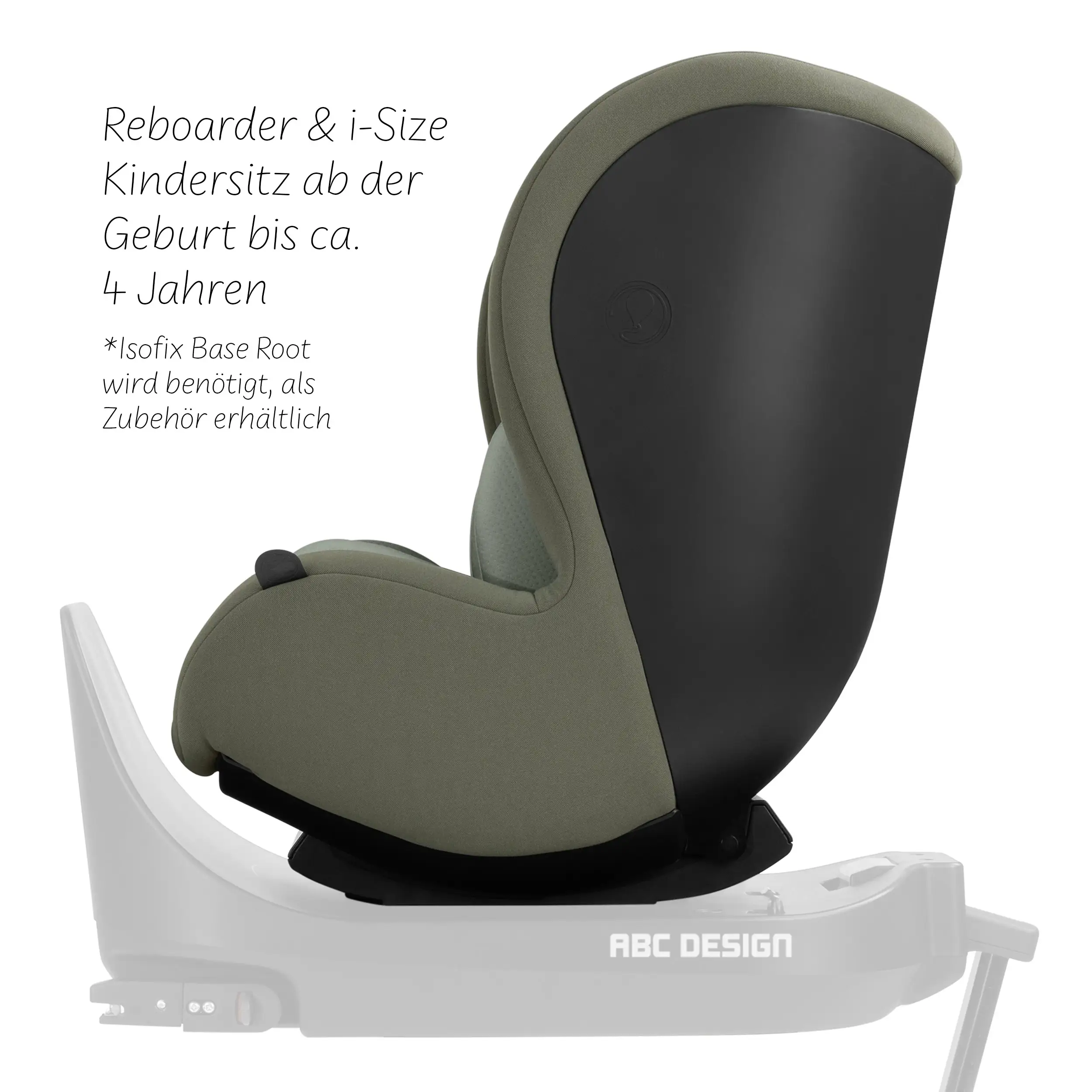 Siège auto Reboard Lily i-Size (de la naissance à 4 ans) - Sage