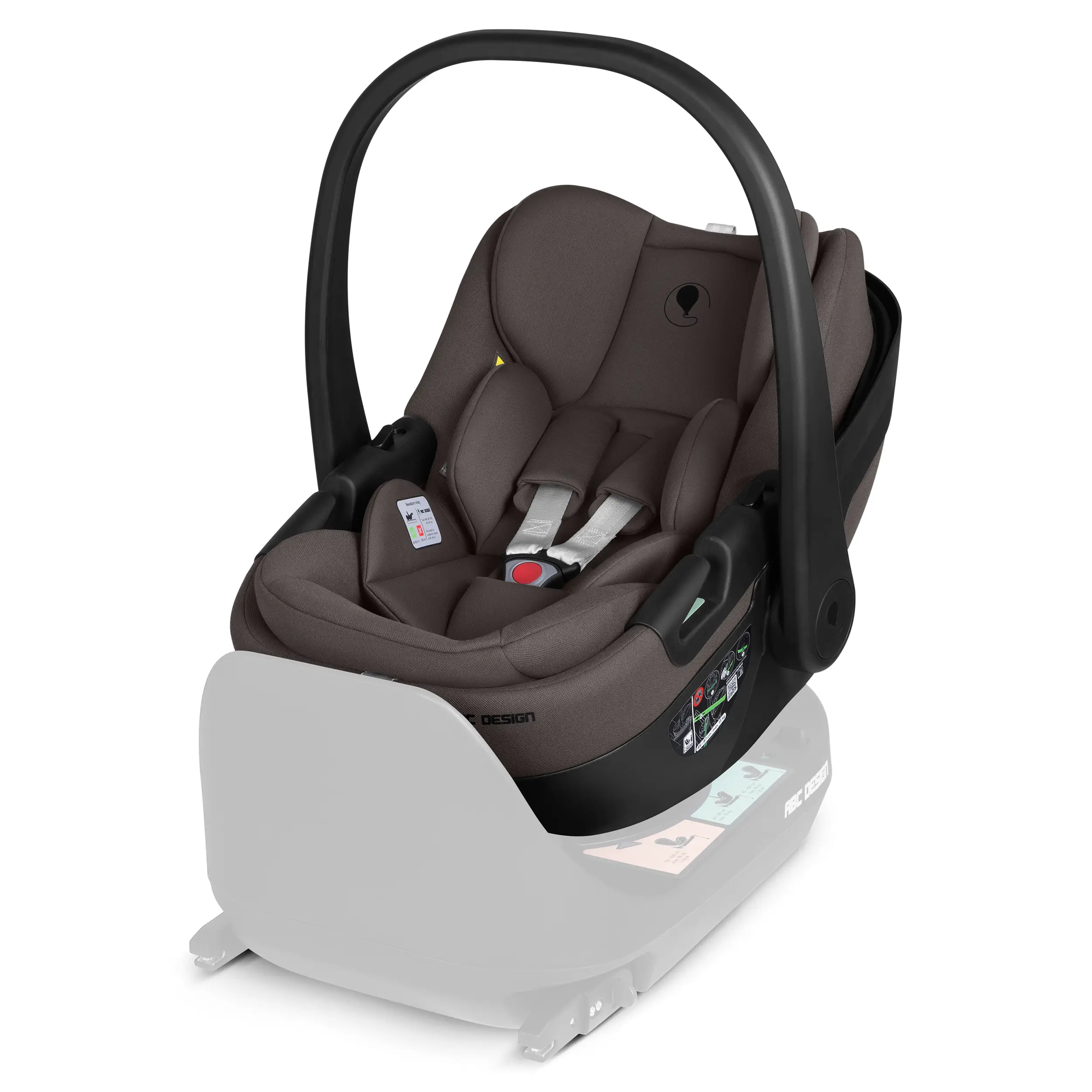 Coque auto pour bébé avec fonction allongée Calla i-Size - Falcon