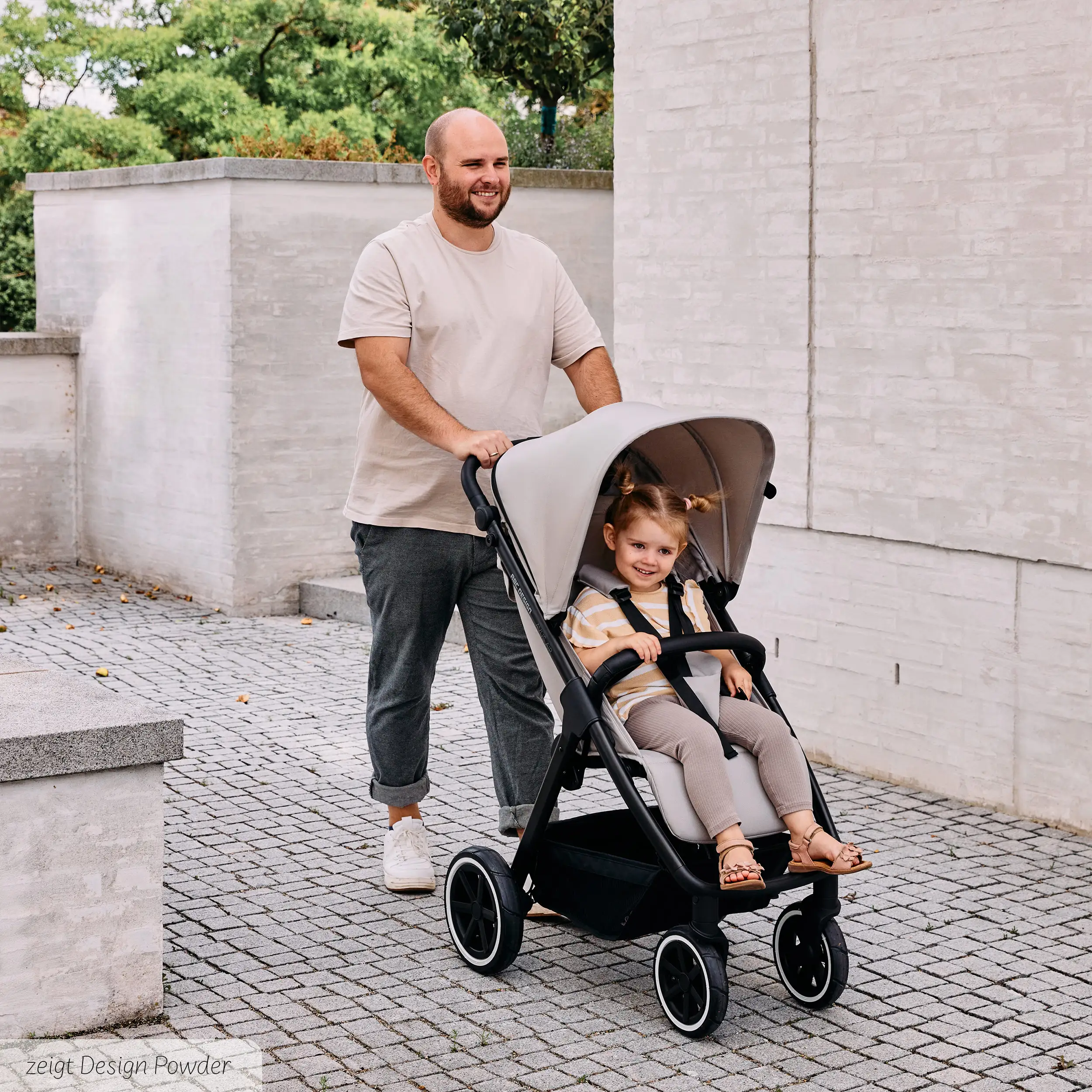  Poussette Avus Air avec pneus à air - Cloud