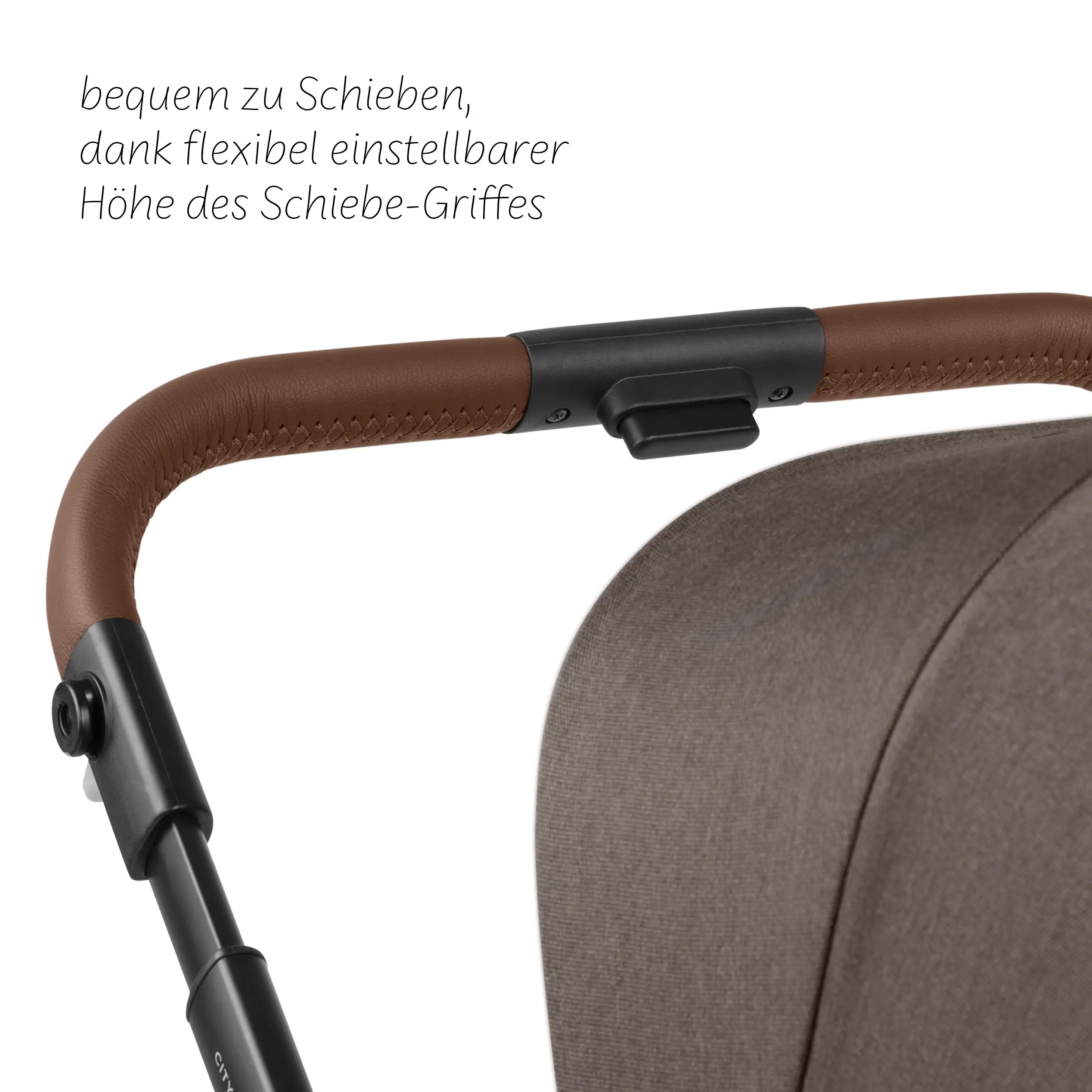 Ensemble poussette 3en1 City Life avec coque auto Maxi-Cosi Pebble 360 Pro 2 - Nature