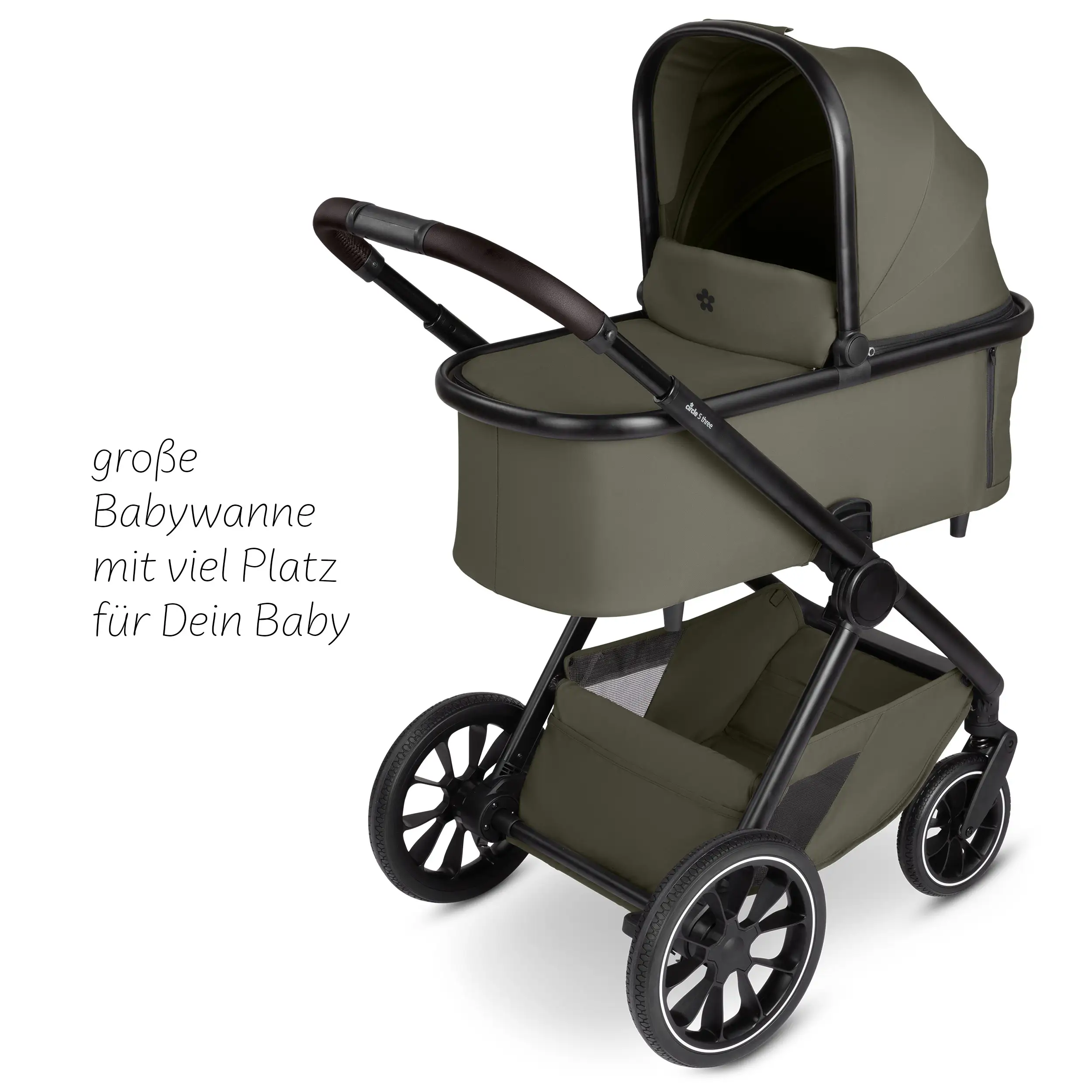 Poussette 2en1 S Three - Wheat