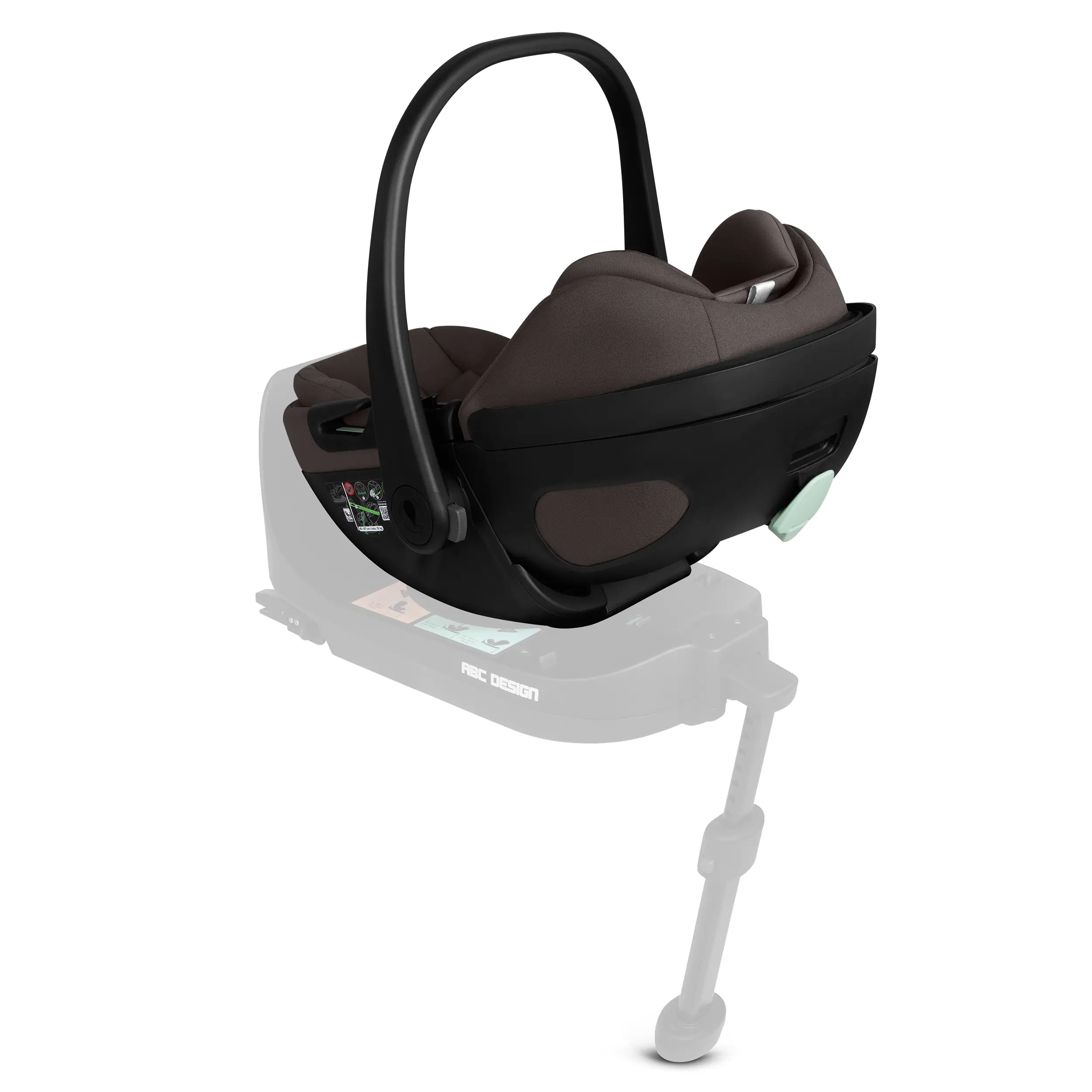 Coque auto pour bébé avec fonction allongée Calla i-Size - Falcon