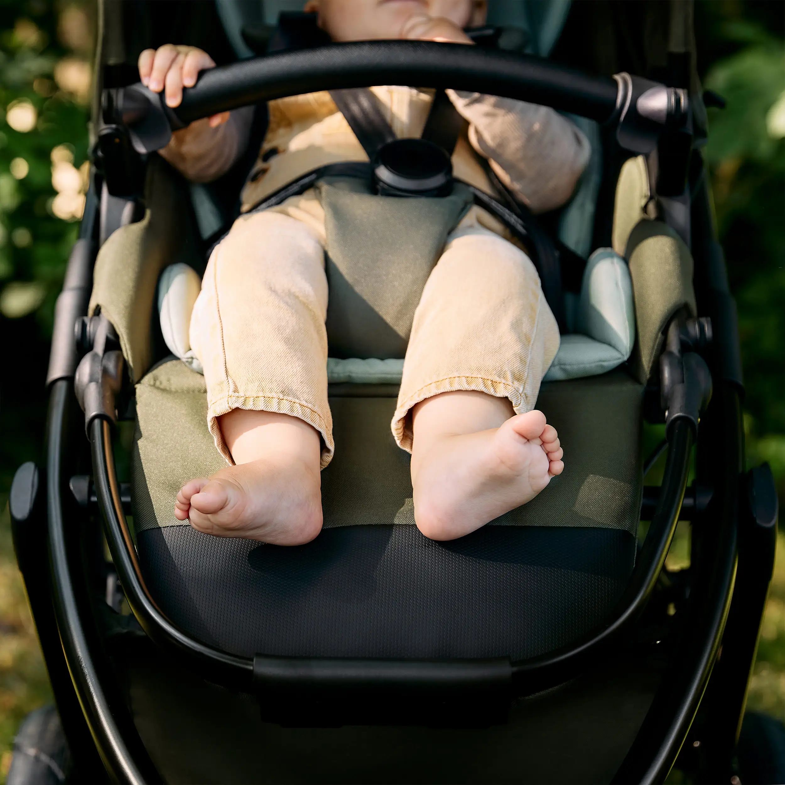 Ensemble poussette 3 en 1 Salsa 5 Run - Avocado