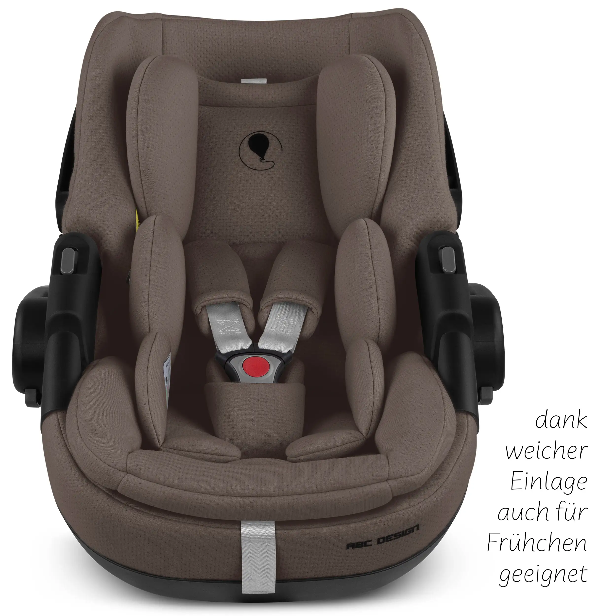 Coque auto Calla i-Size avec position allongée, base ISOFIX rotative Root incluse