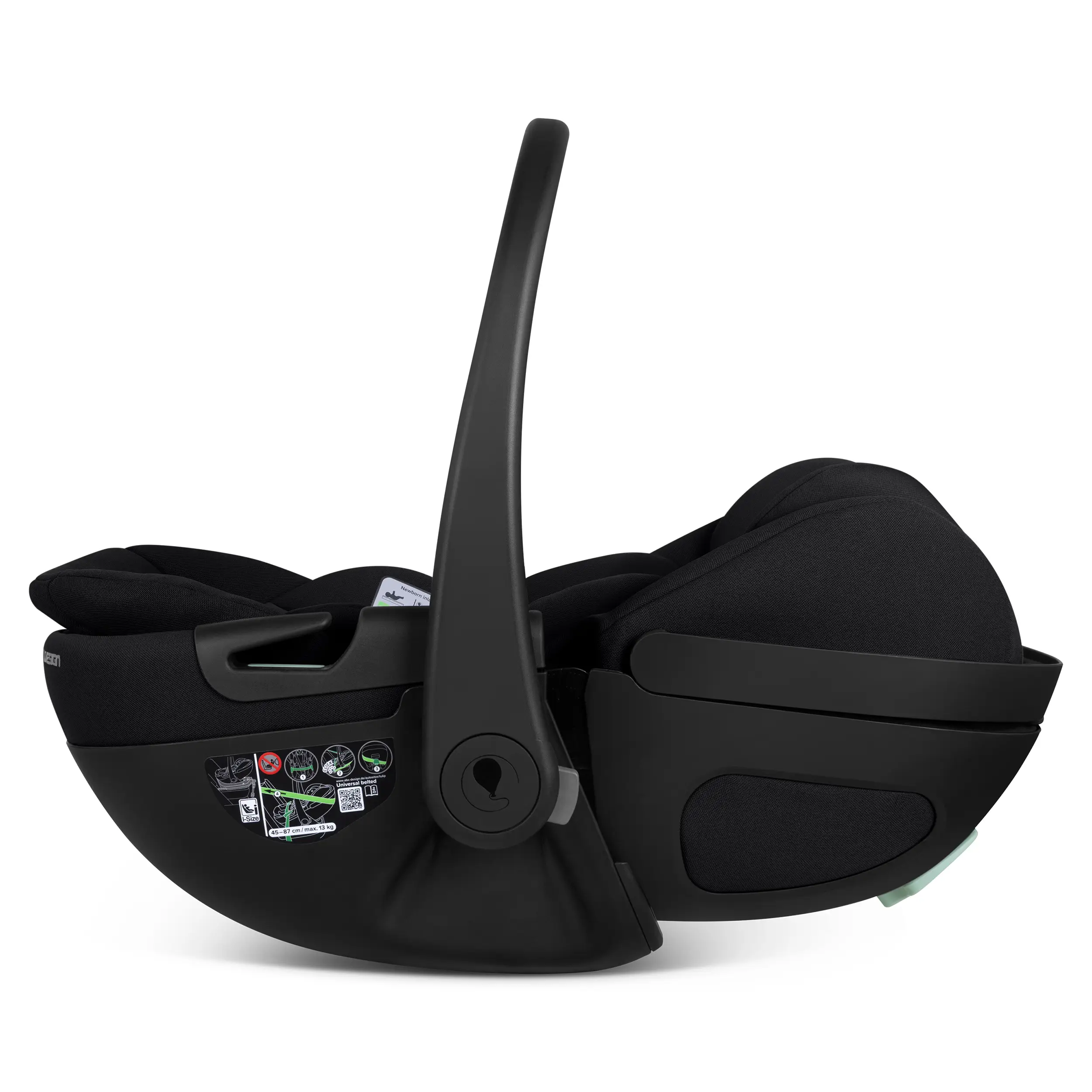 Coque auto pour bébé avec fonction allongée Calla i-Size - Ink