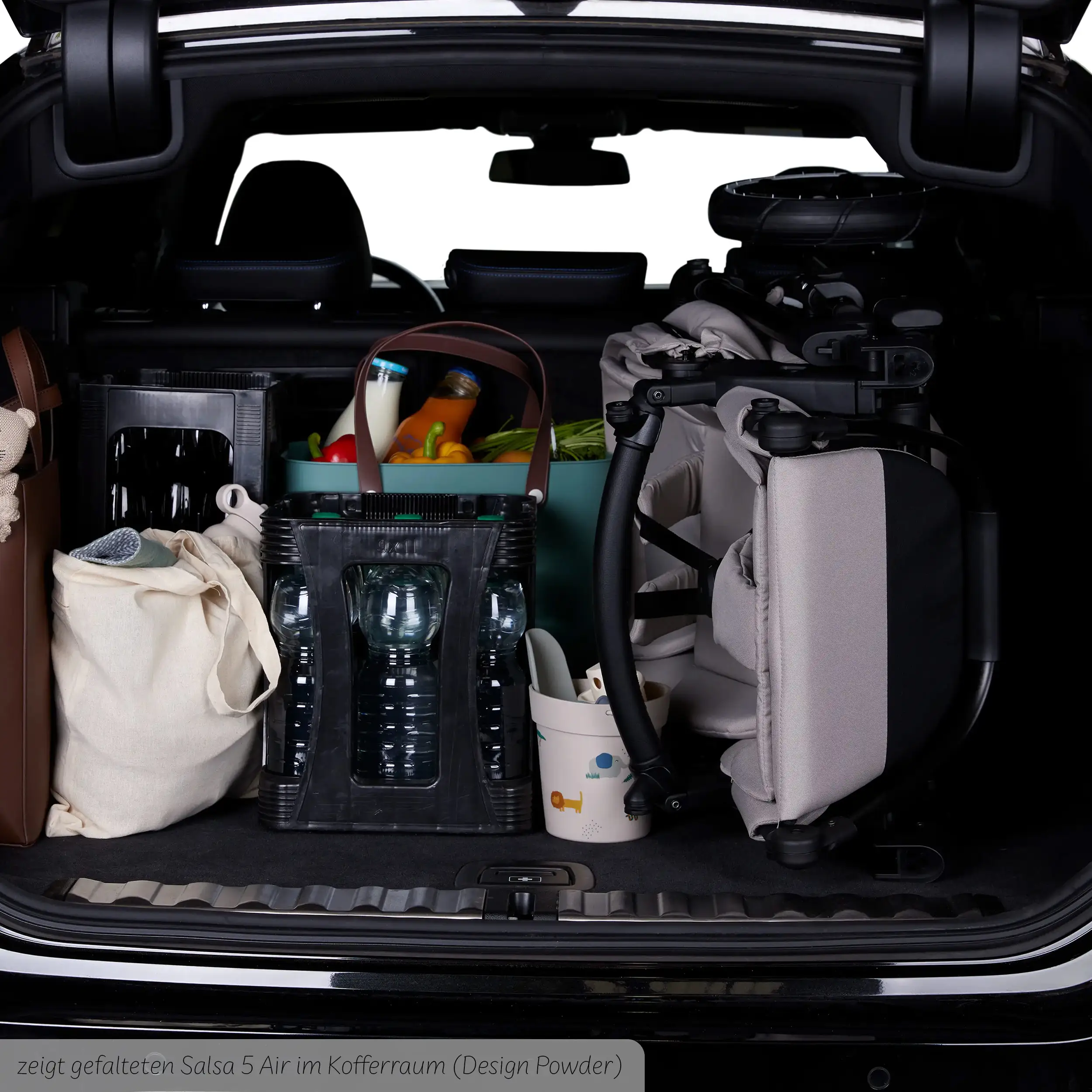 Ensemble poussette 4en1 Salsa 5 Air avec Base Isofix - Camel