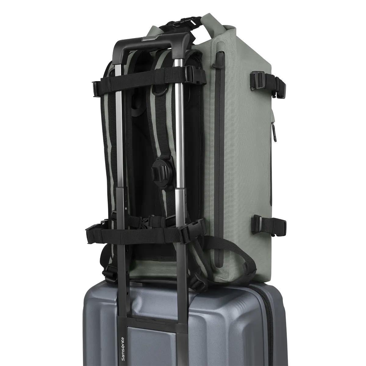 Sangles fixes et à crochets à l'extérieur