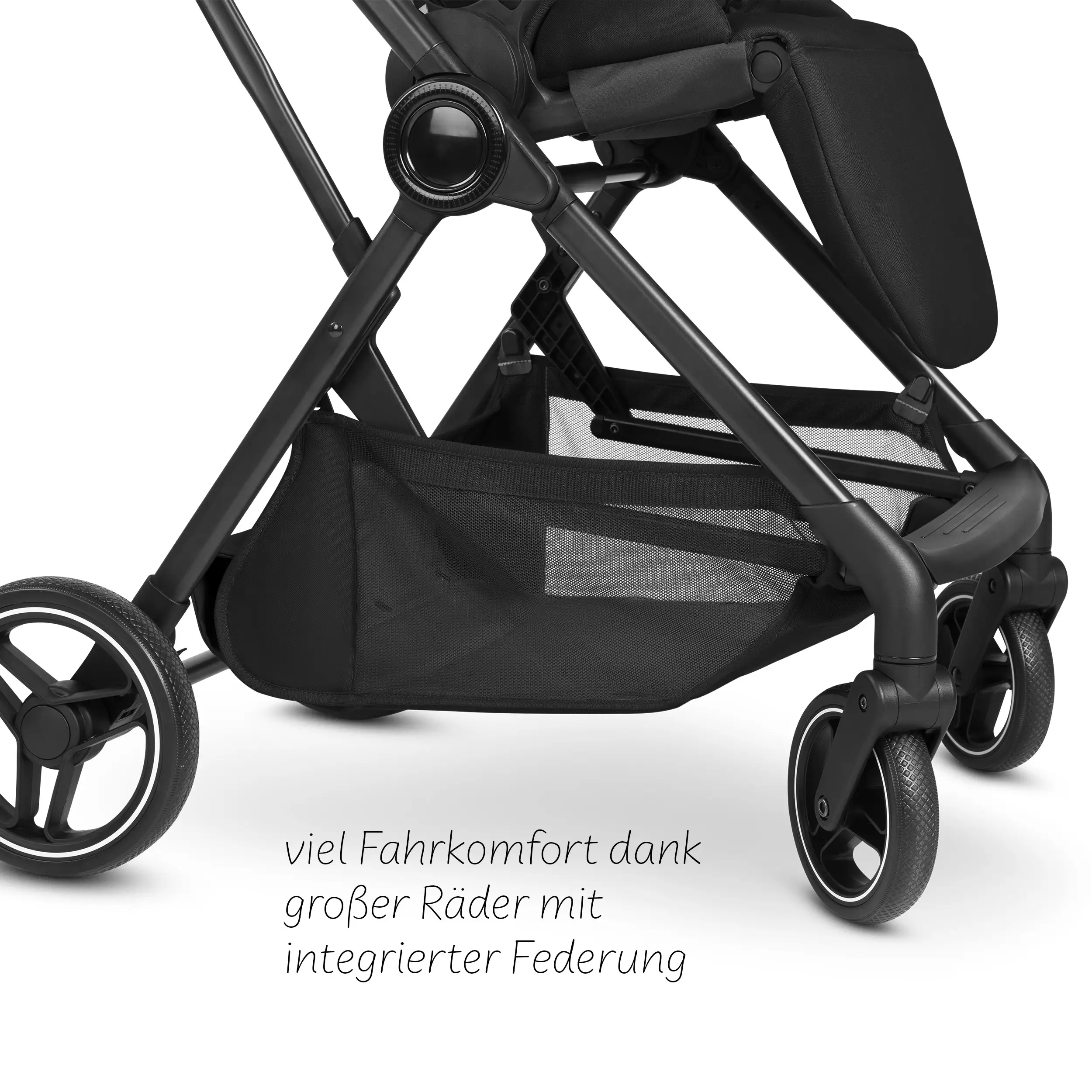 Poussette S Two - Black