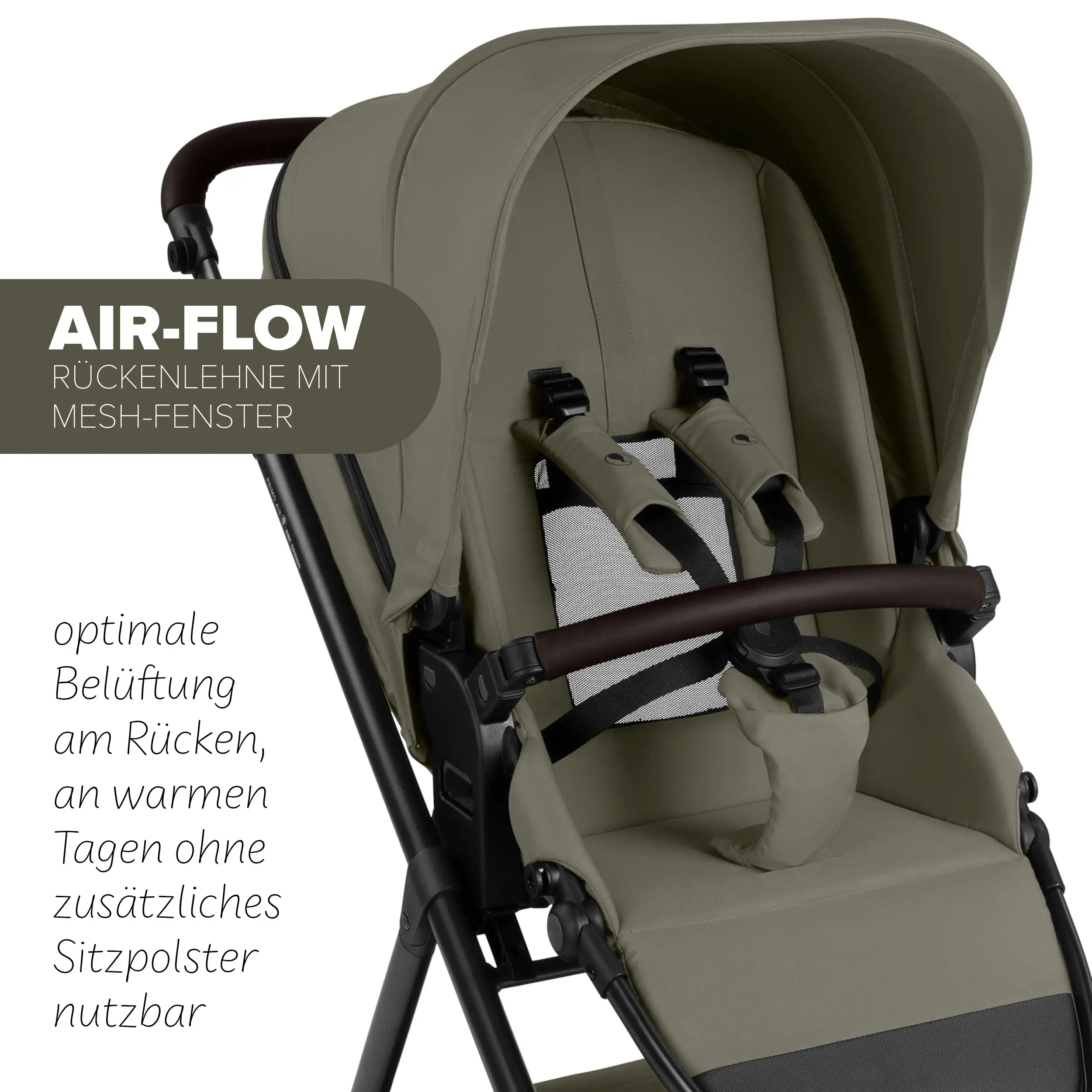 Poussette combinée Primo Air - Wheat