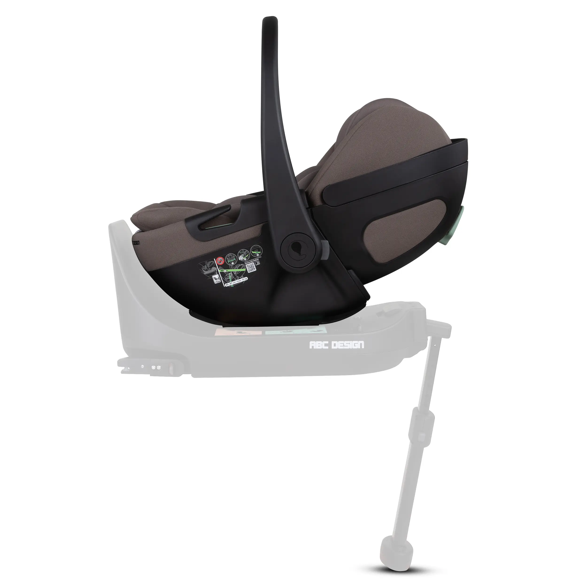 Coque auto pour bébé avec fonction allongée Calla i-Size - Falcon