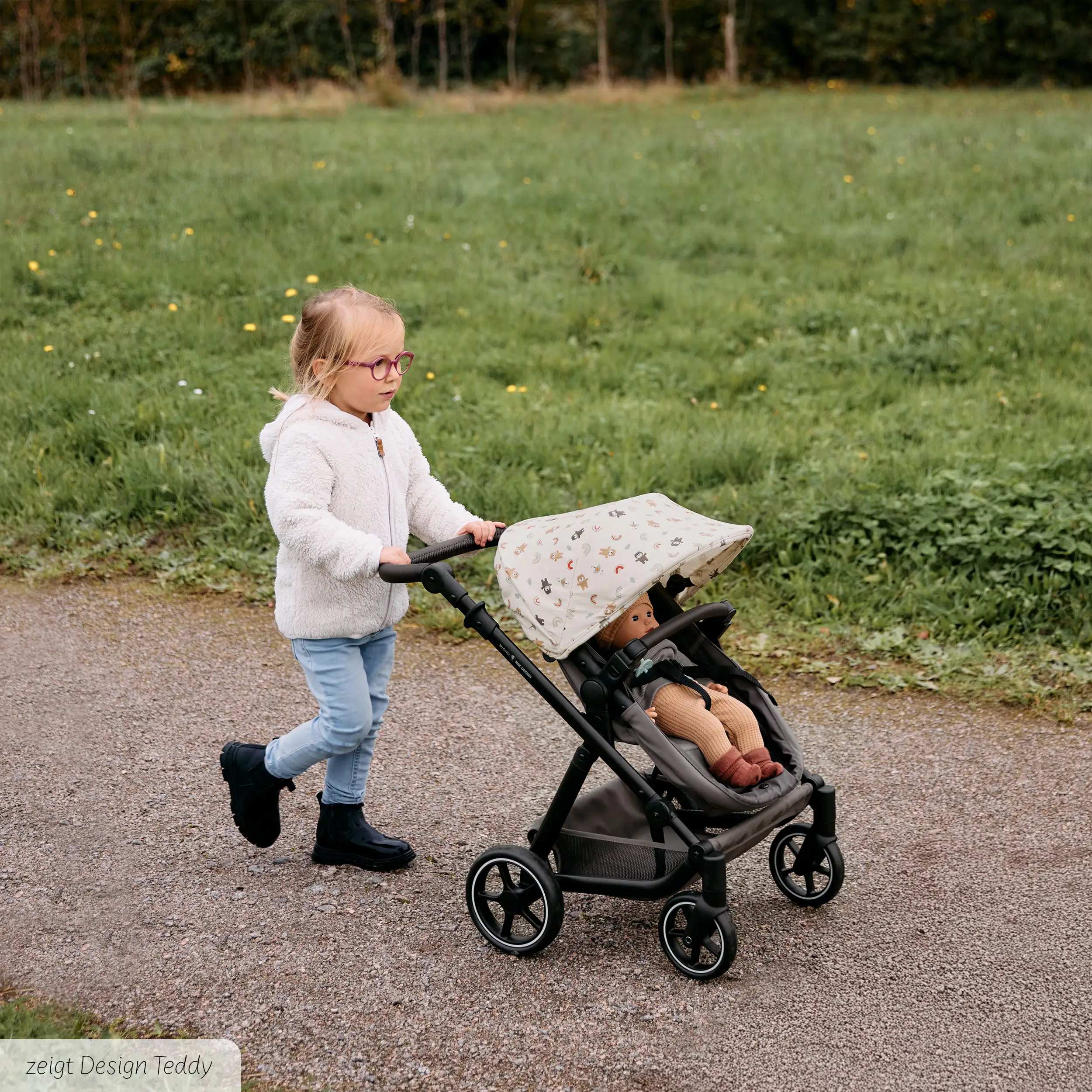 Poussette pour poupée Migno - Dragon