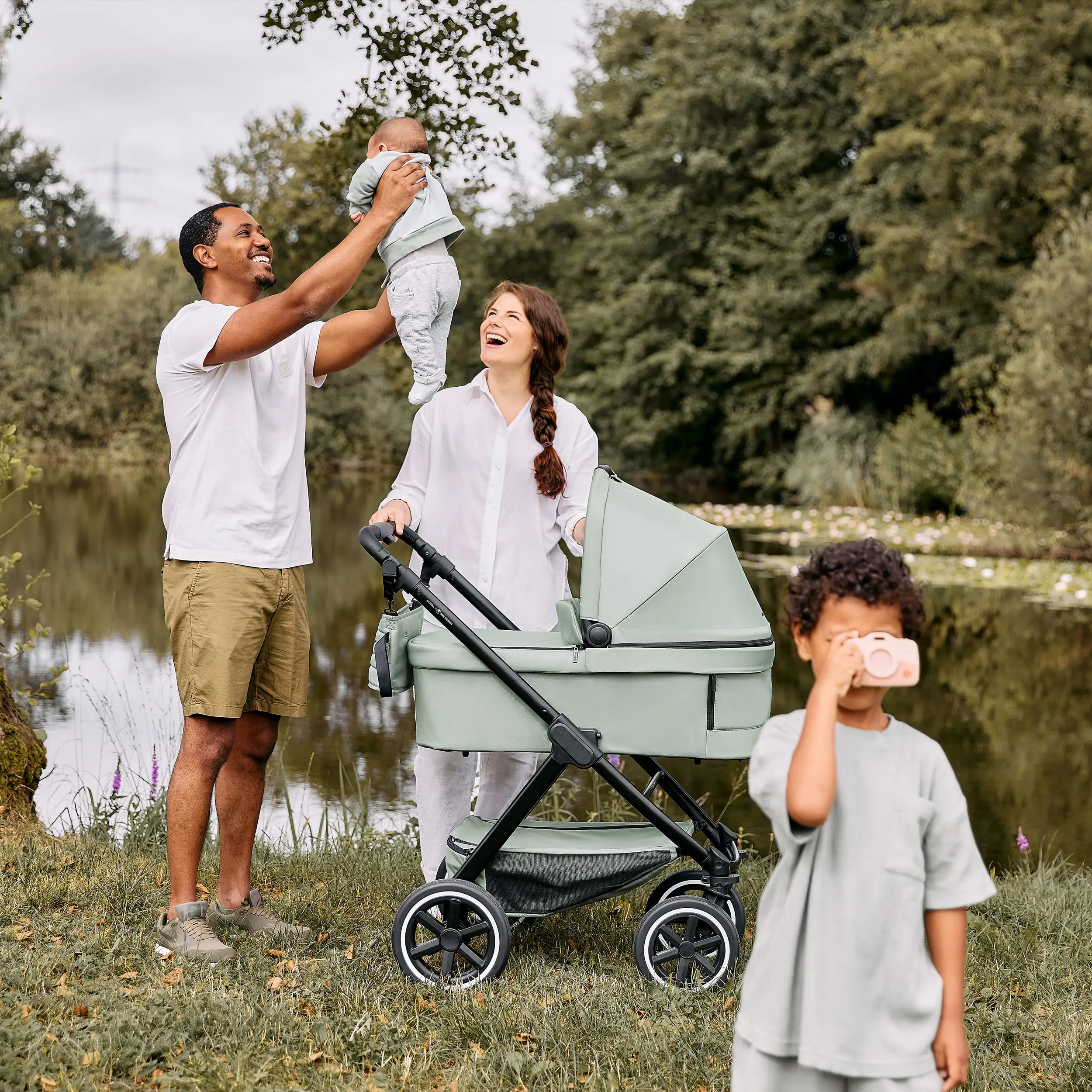 Ensemble poussette 3 en 1 Samba 2 - Pine