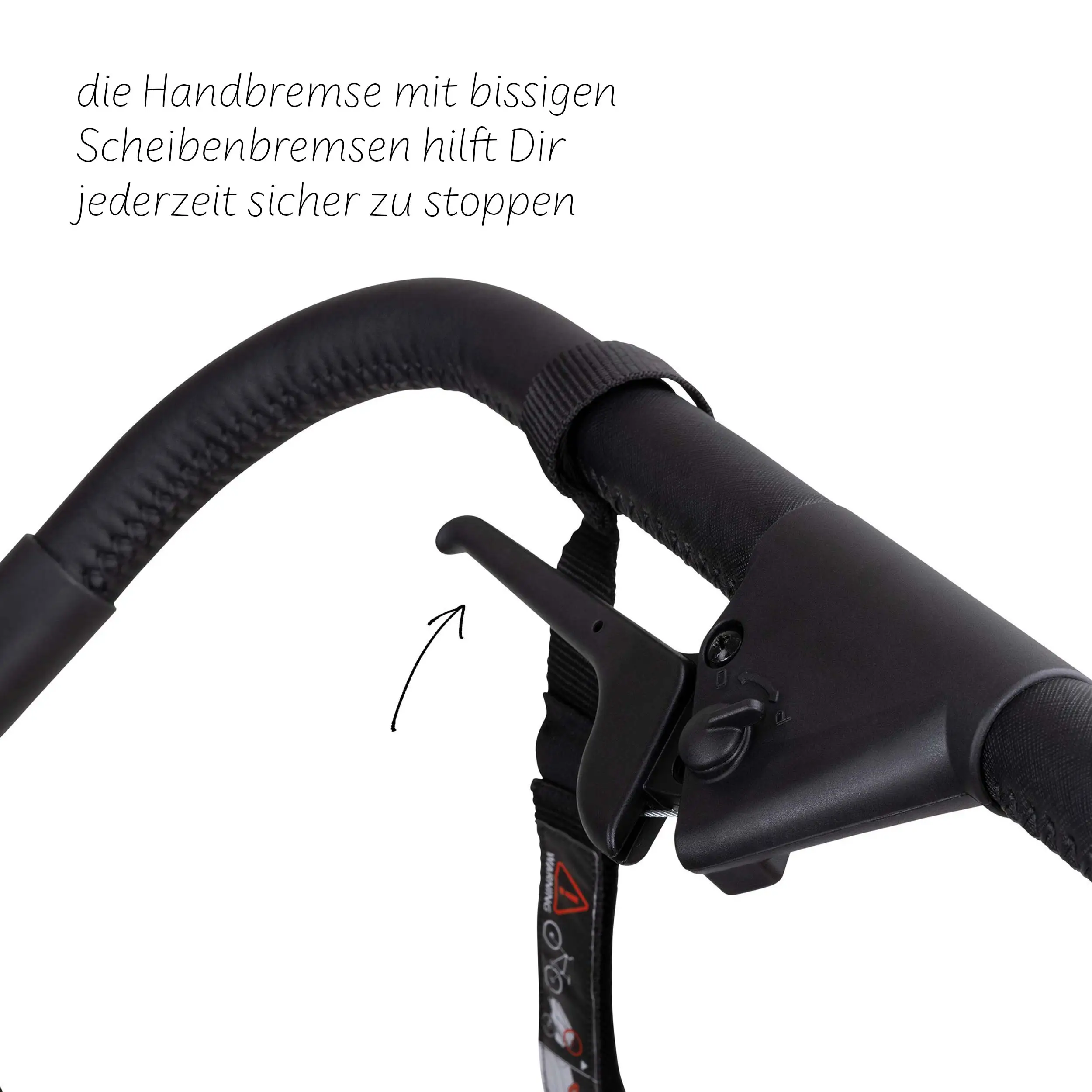 Remorque à vélo Tour avec 2 sièges confort et roues gonflables - Ink