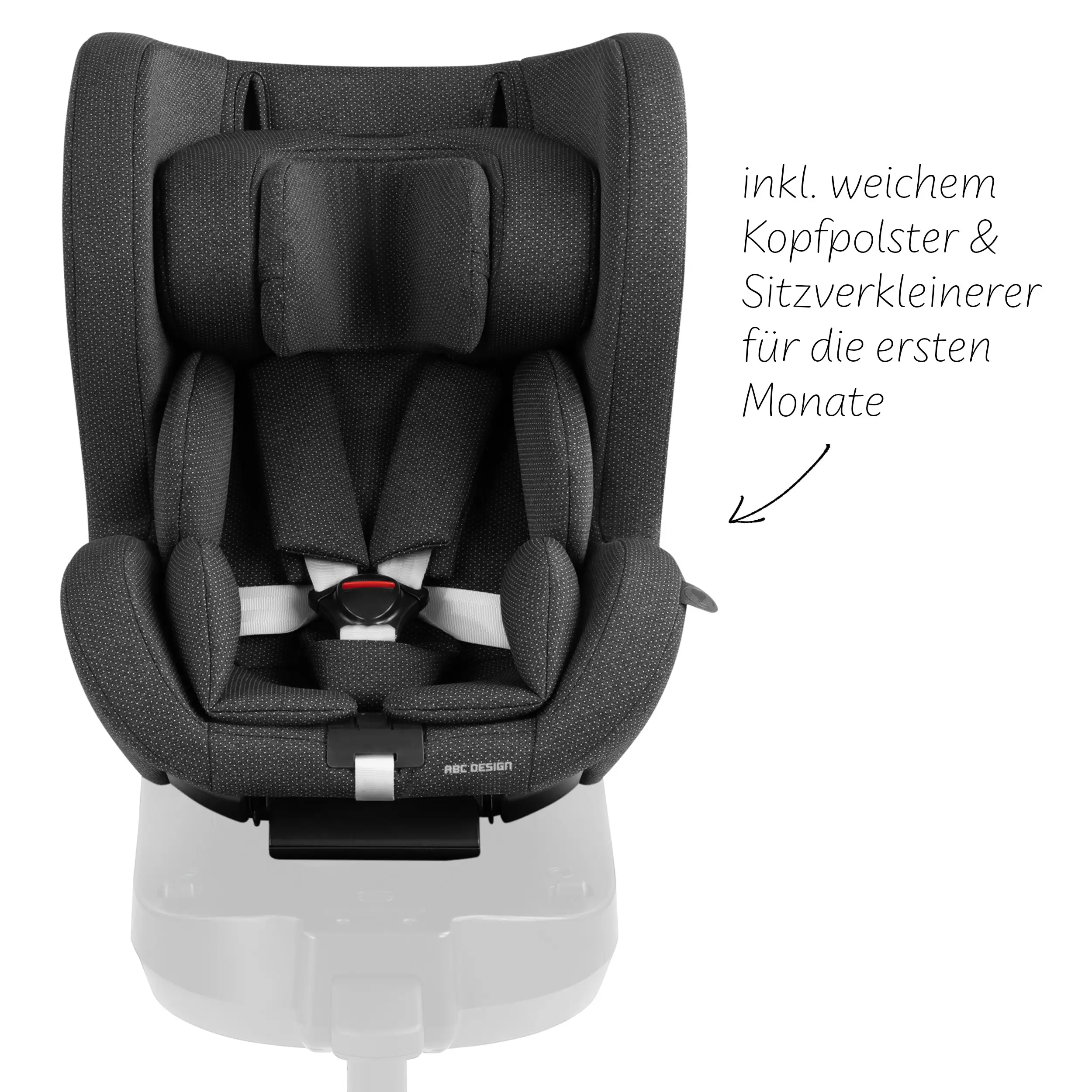 Siège auto Lily i-Size avec base ISOFIX rotative Root incluse - Bubble