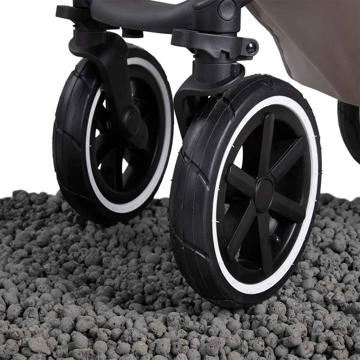 Partout chez soi grâce aux roues gonflables