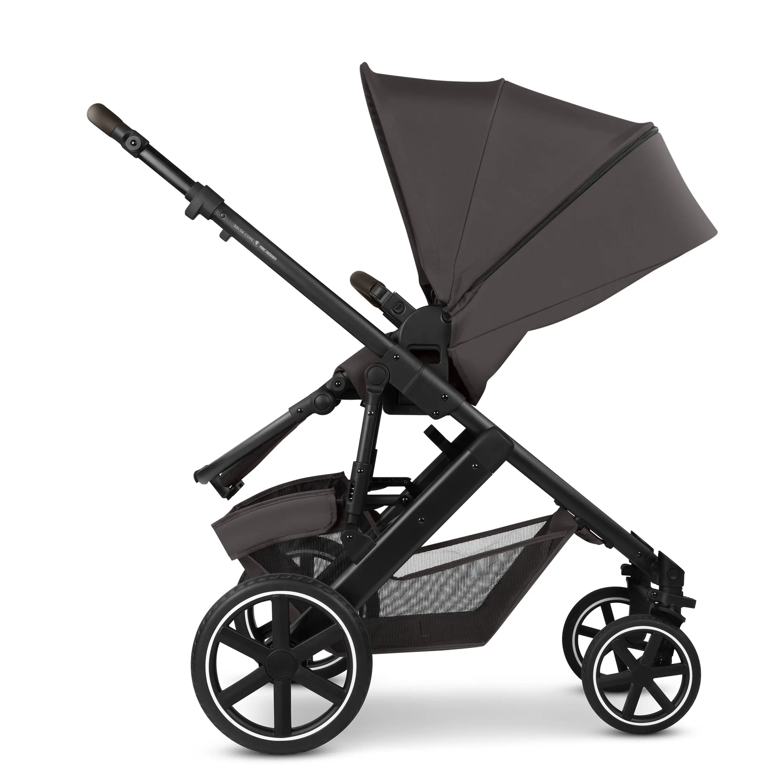 Ensemble poussette 3en1 Salsa Core avec siège auto pour bébé Calla à fonction allongée - Falcon