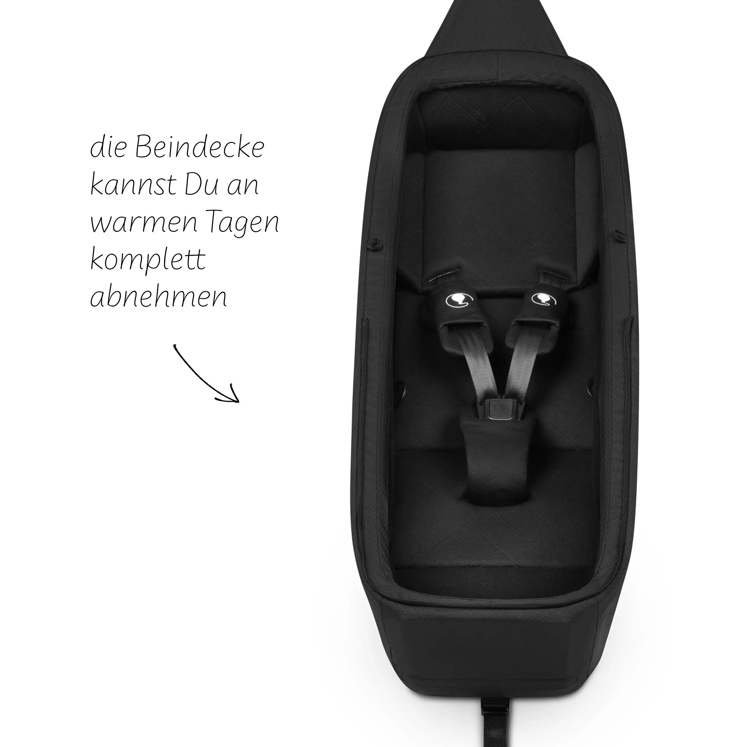 Insert nouveau-né pour remorque à vélo Tour - Ink