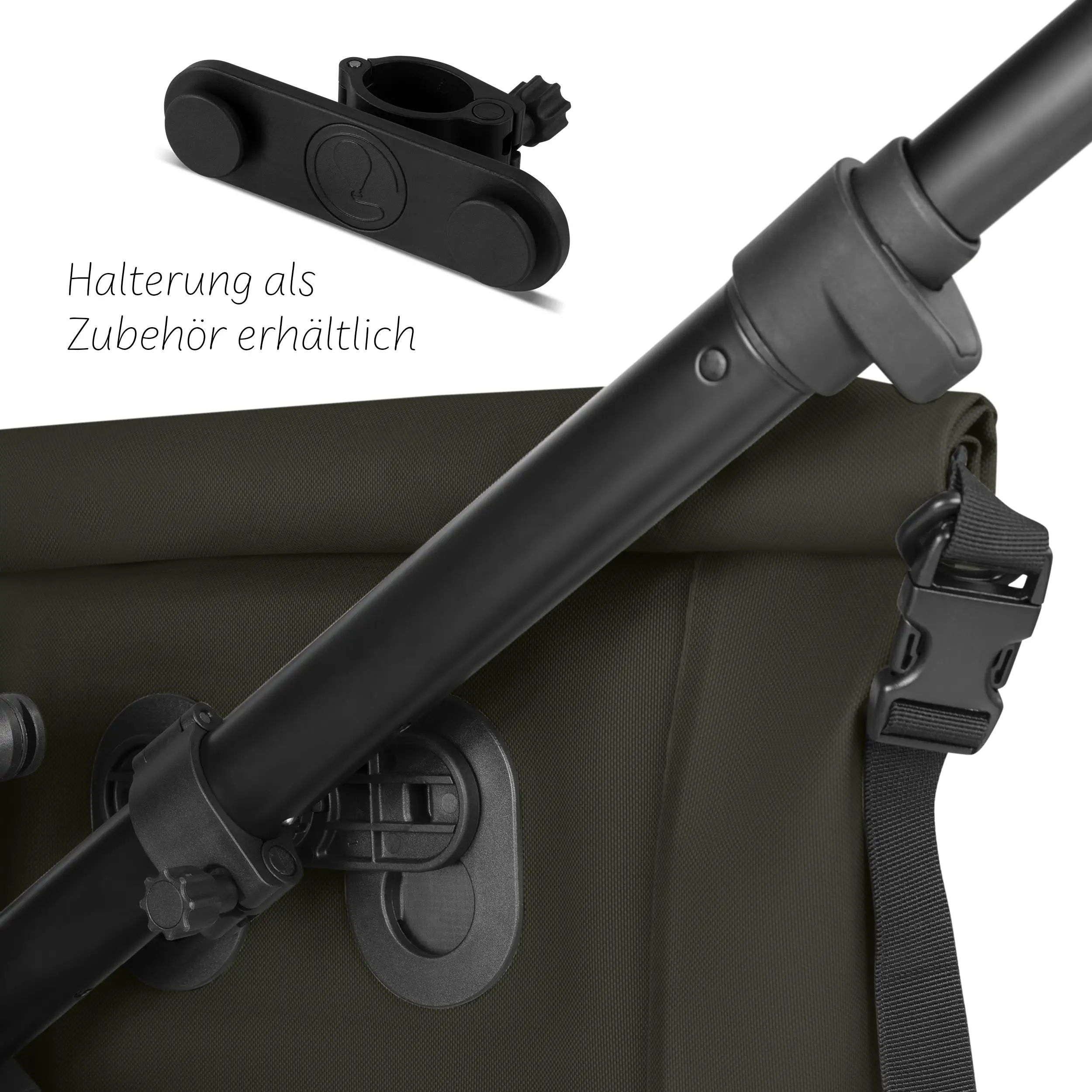 Sacoche de selle Sion 20L pour poussette remorque à vélo & quotidien - Avocado