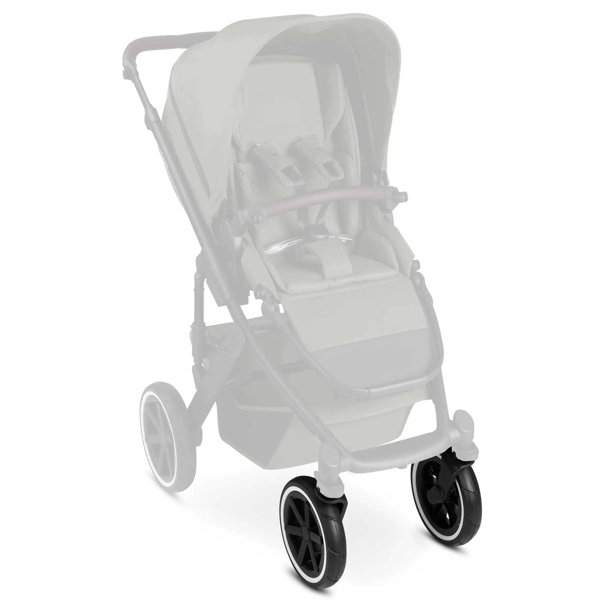 Jeu de roues avant (2 pièces) pour Salsa 5 Air / Salsa 4 Air - roues gonflables Black / White Wall